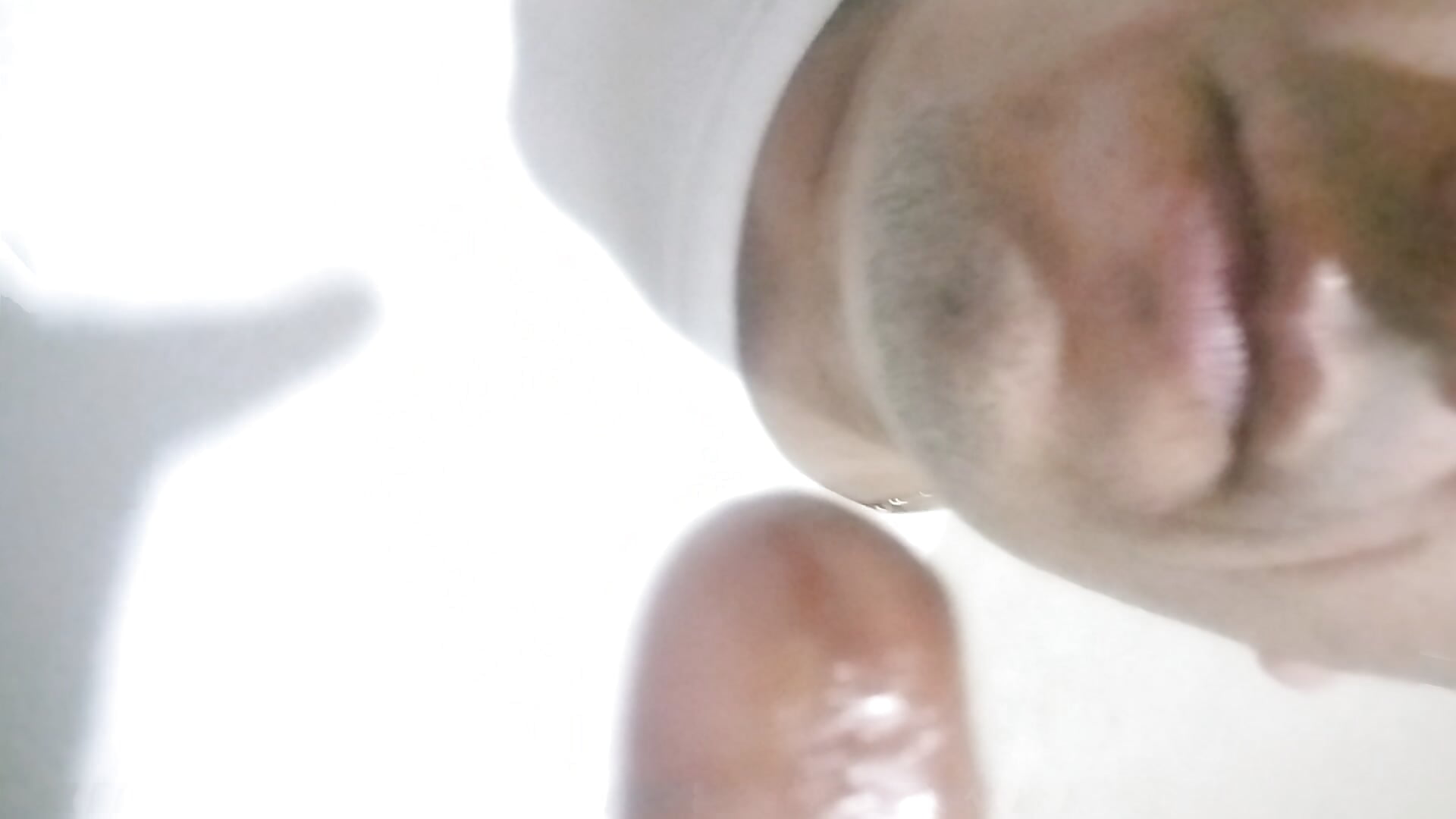 How my semen mixes with some of what comes out of my ass... dirty