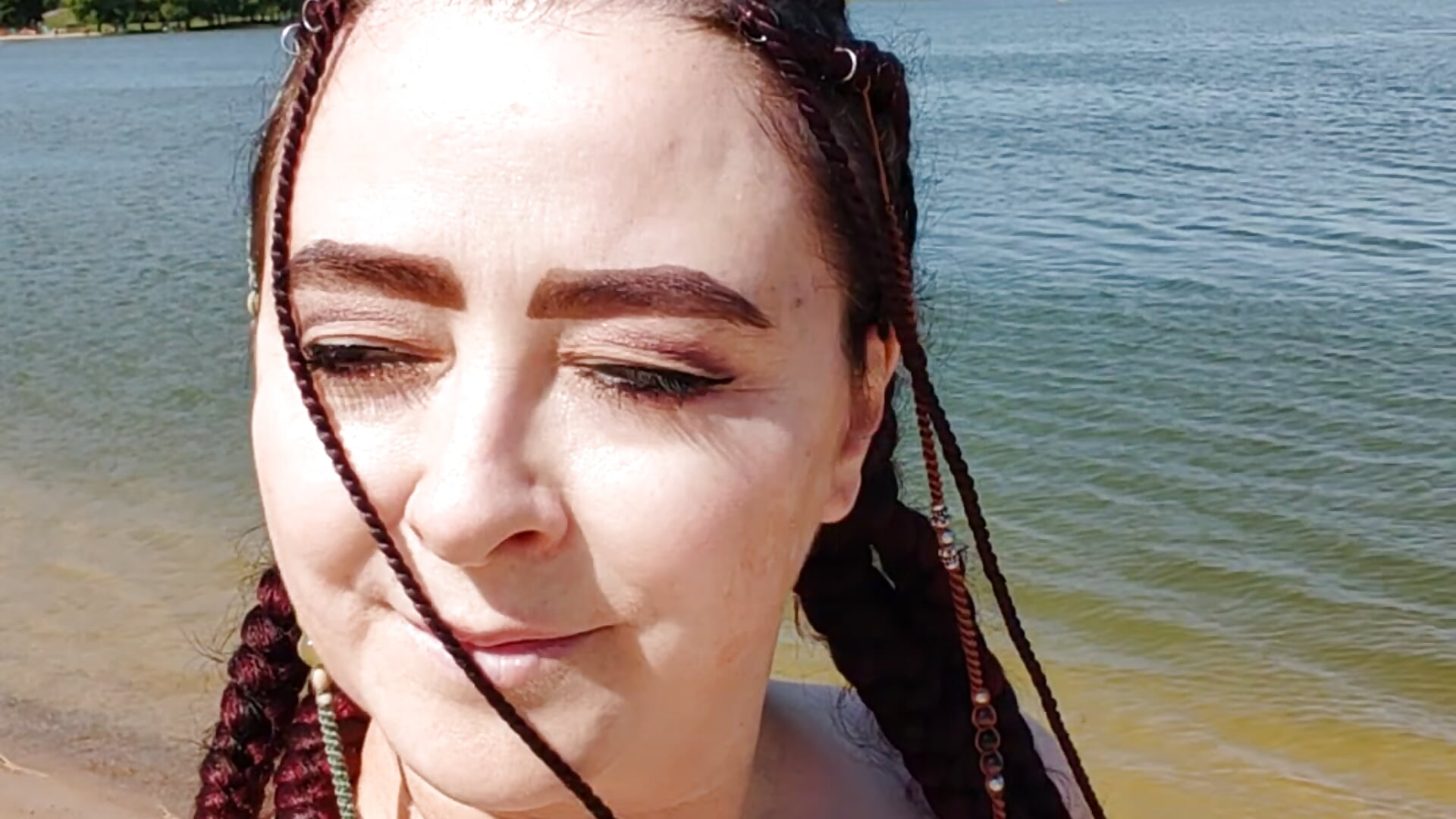 On the beach sunny day - βίντεο μοντέλου MISSgoddessMARIA