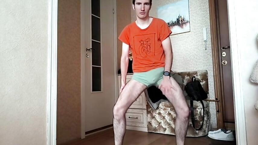 Naked striptease - video by cockshaker98 cam model