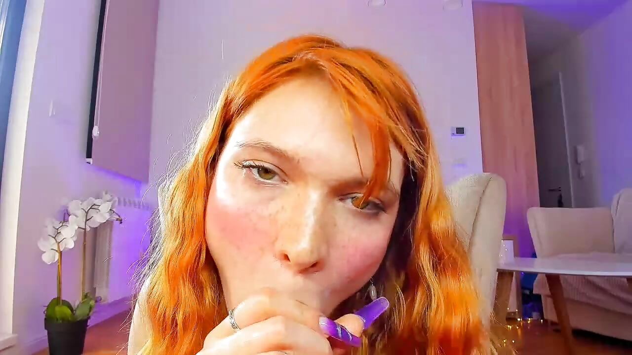 POV DEEPTHROAT & FACIAL - video by Anna_Kendall cam model