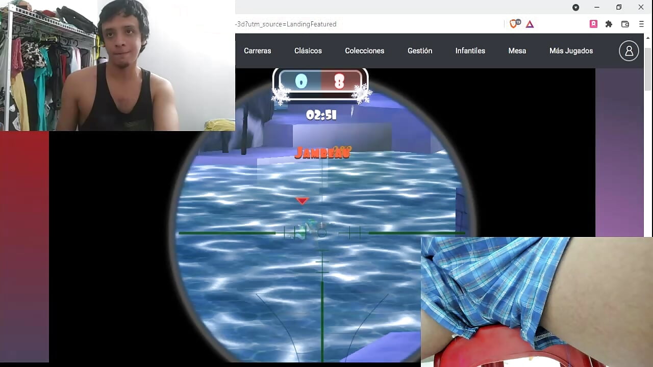random game - video by TheLittleSebas cam model