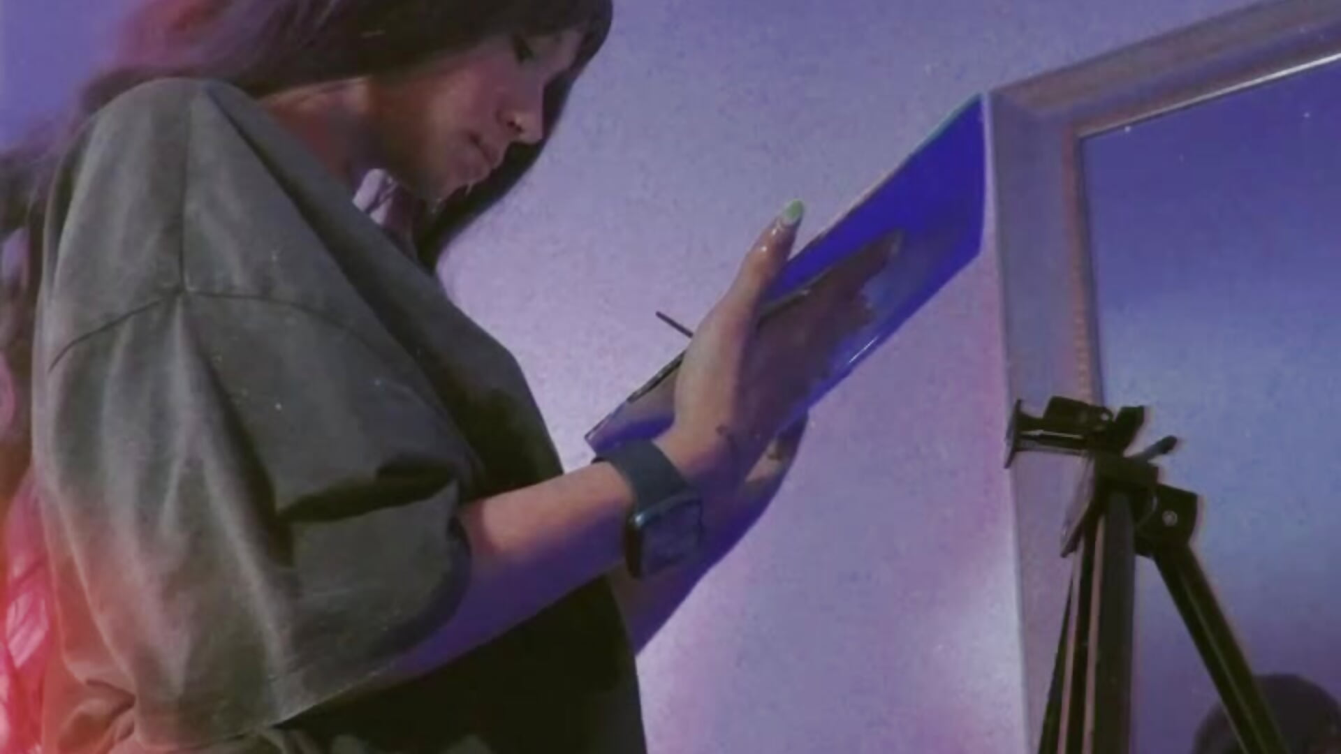 painting a beautiful picture✨ - video by madison_iivy cam model