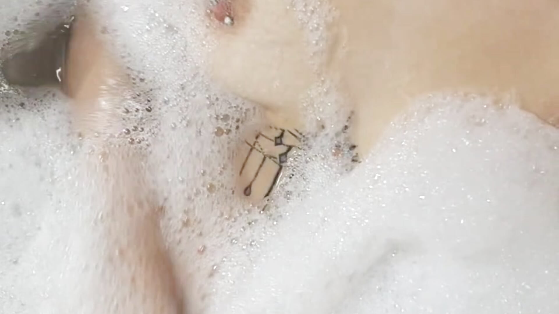 Snapchat bubble bath