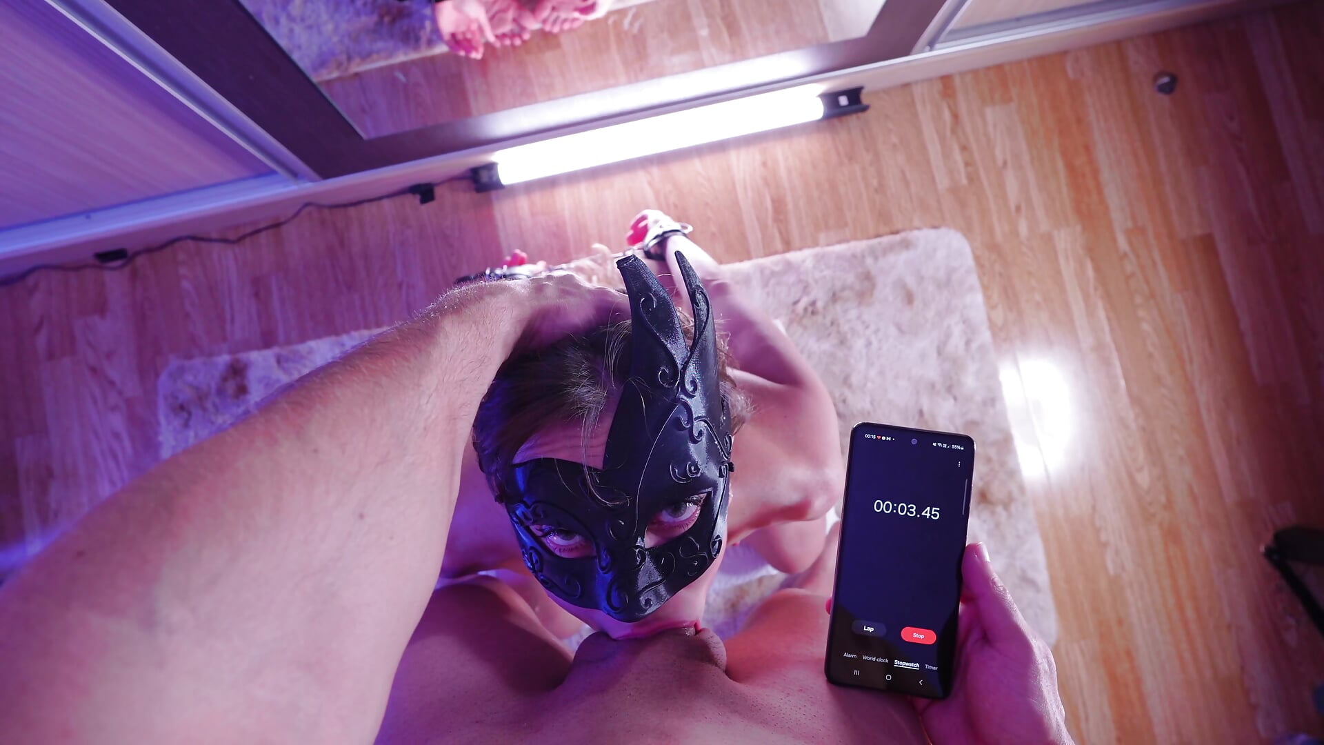 Rough POV Facefuck, tit slaps and cum in mouth - Video von Janemasqueradeporn Cam-Model