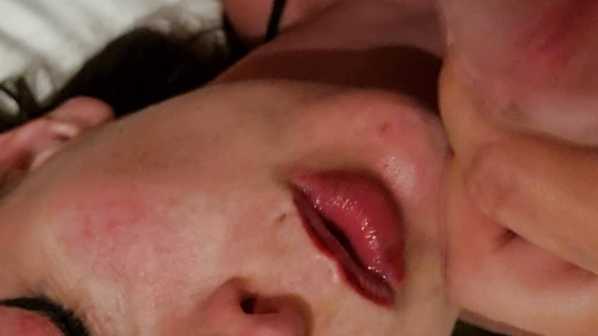 licking and sucking my boyfriend's cock - video by Italianbadassgirl cam model