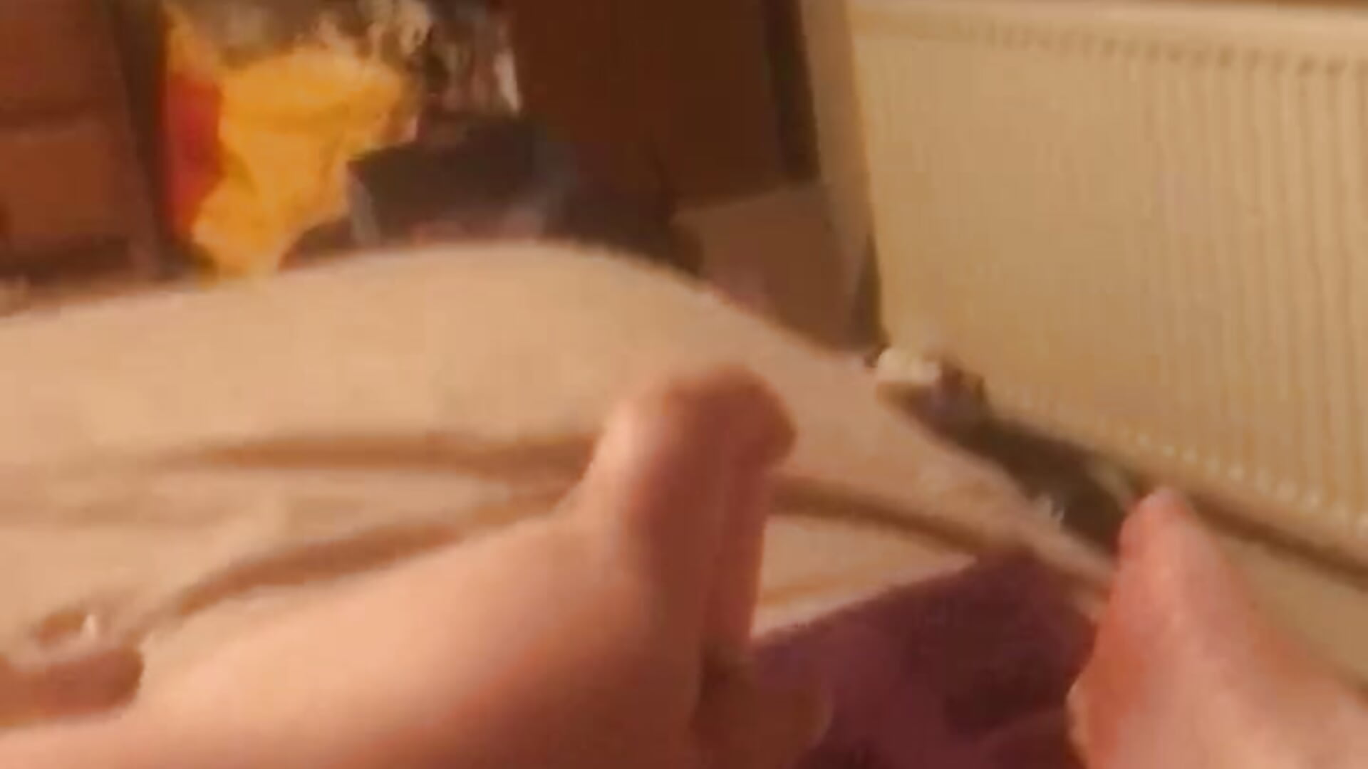 I fuck myself with a dildo