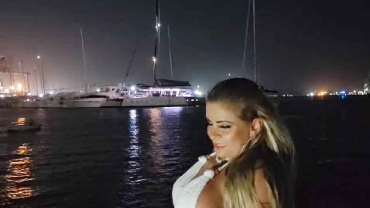 A night at sea 😍💕 - video by anita1976 cam model