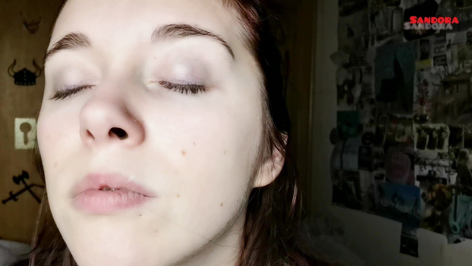 nasophilia, penetration of the nose to cum - mylissandre 캠 모델의 동영상