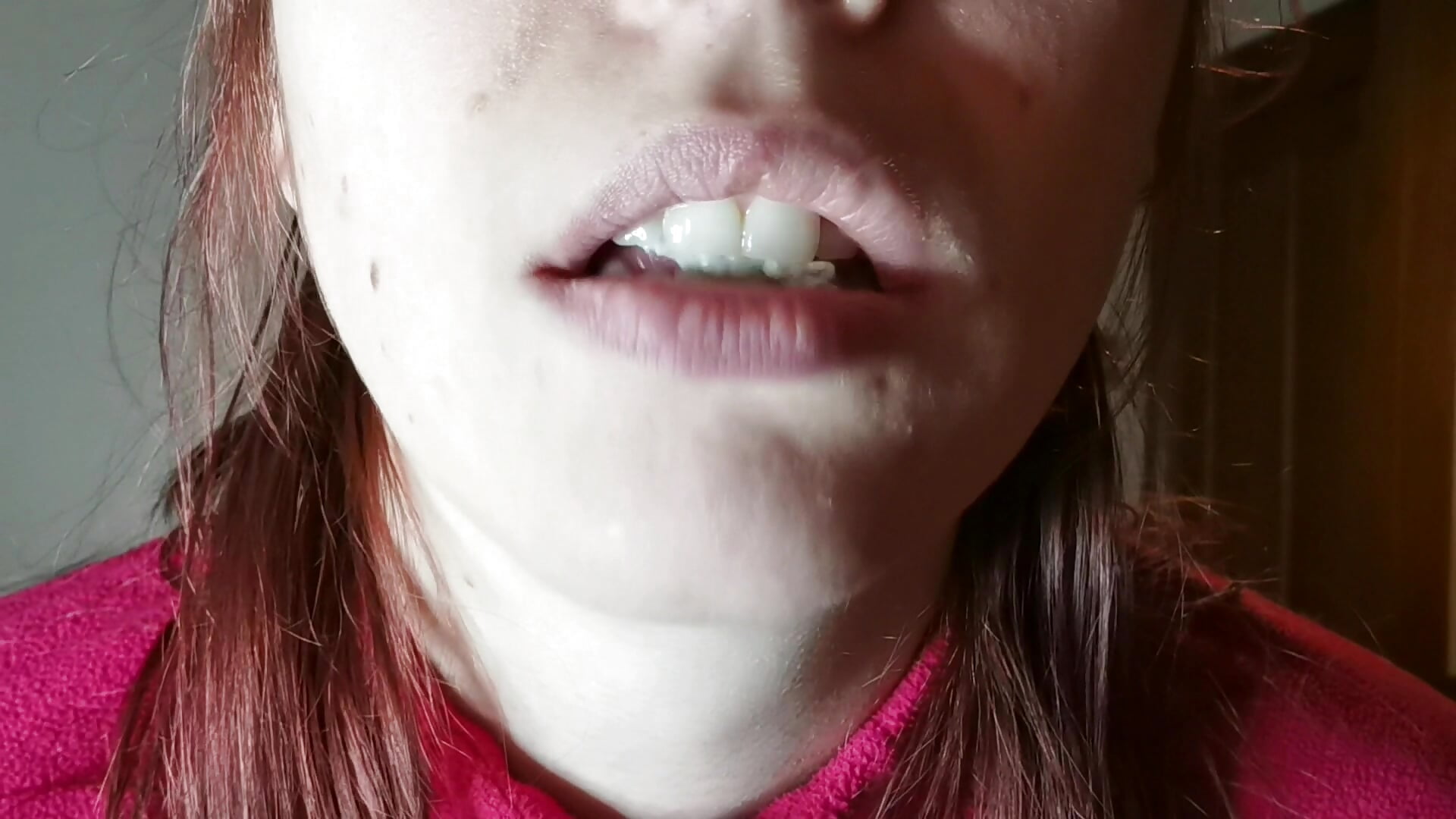 uvula intérieur bouche. imagine ta grosse bite dans ma gorge serrée. - mylissandre 캠 모델의 동영상