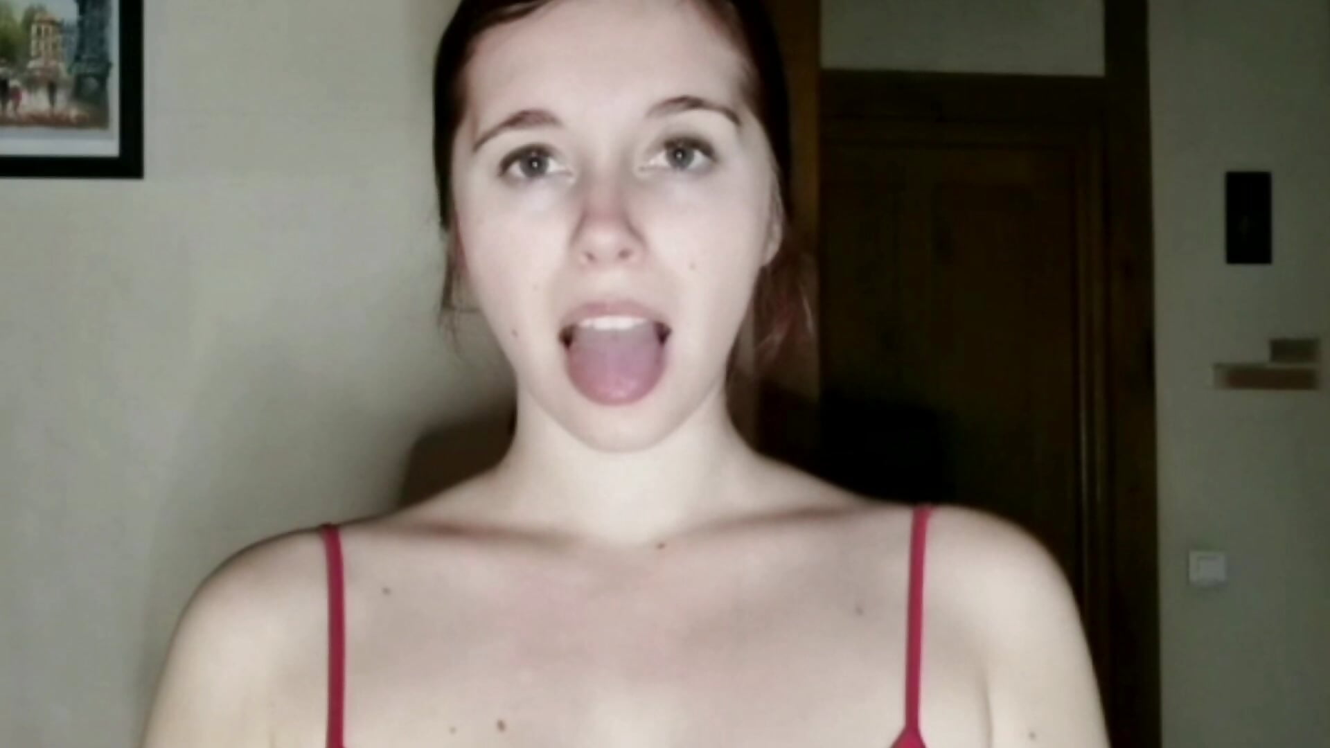 uvula inside mouth, imagine your big cock in my tight throat. - mylissandre 캠 모델의 동영상