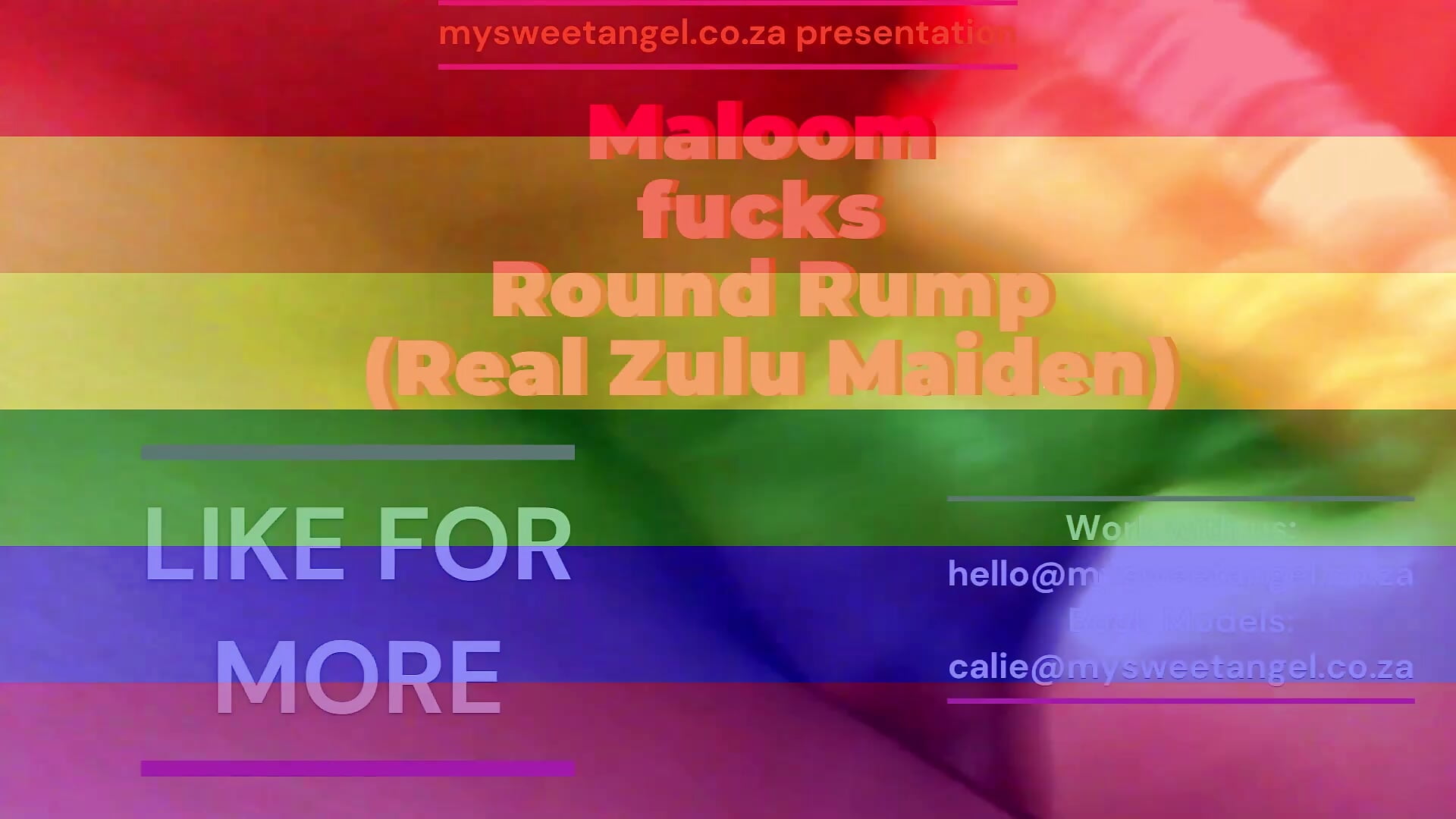 Maloom Fucks Round Rump - video by MySweetAngelsSA cam model