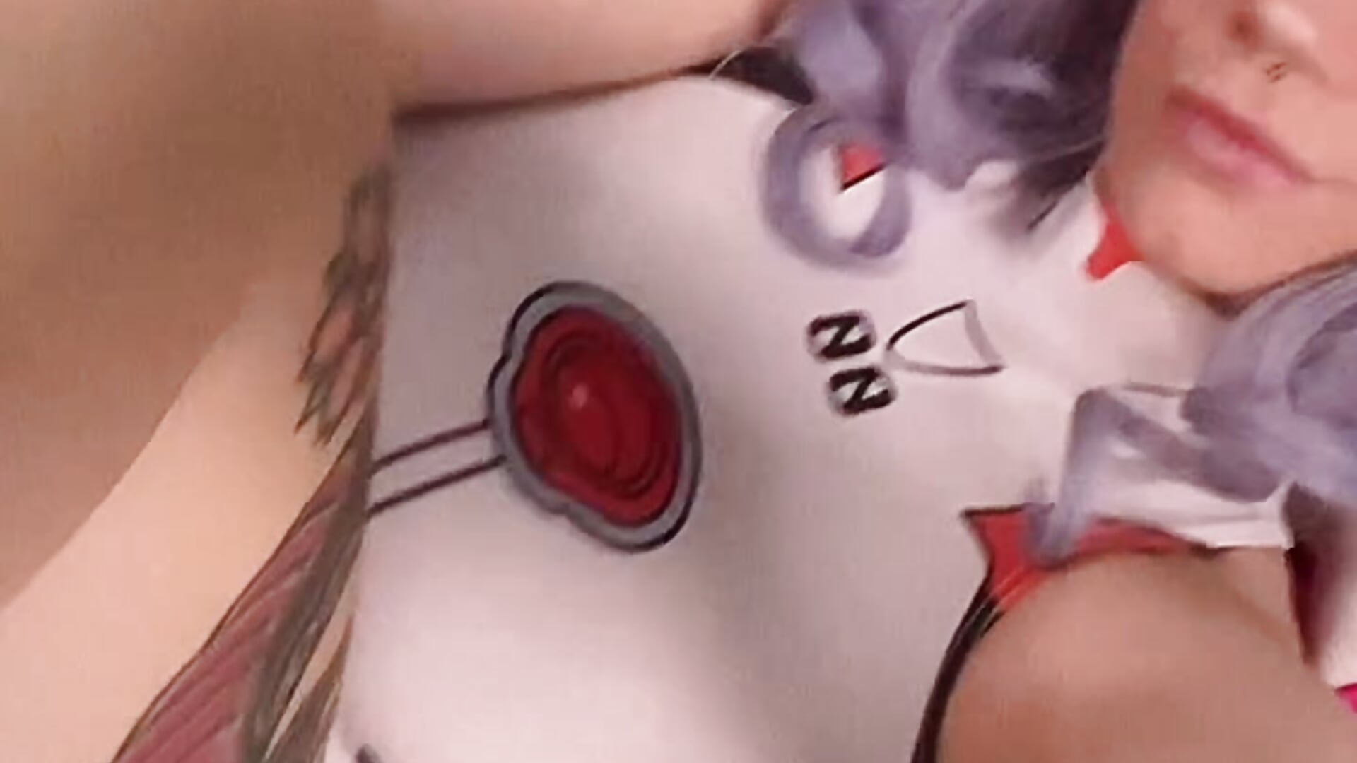 Flash in anami cosplay :) - vidéo du modèle de showcams ninapoledance