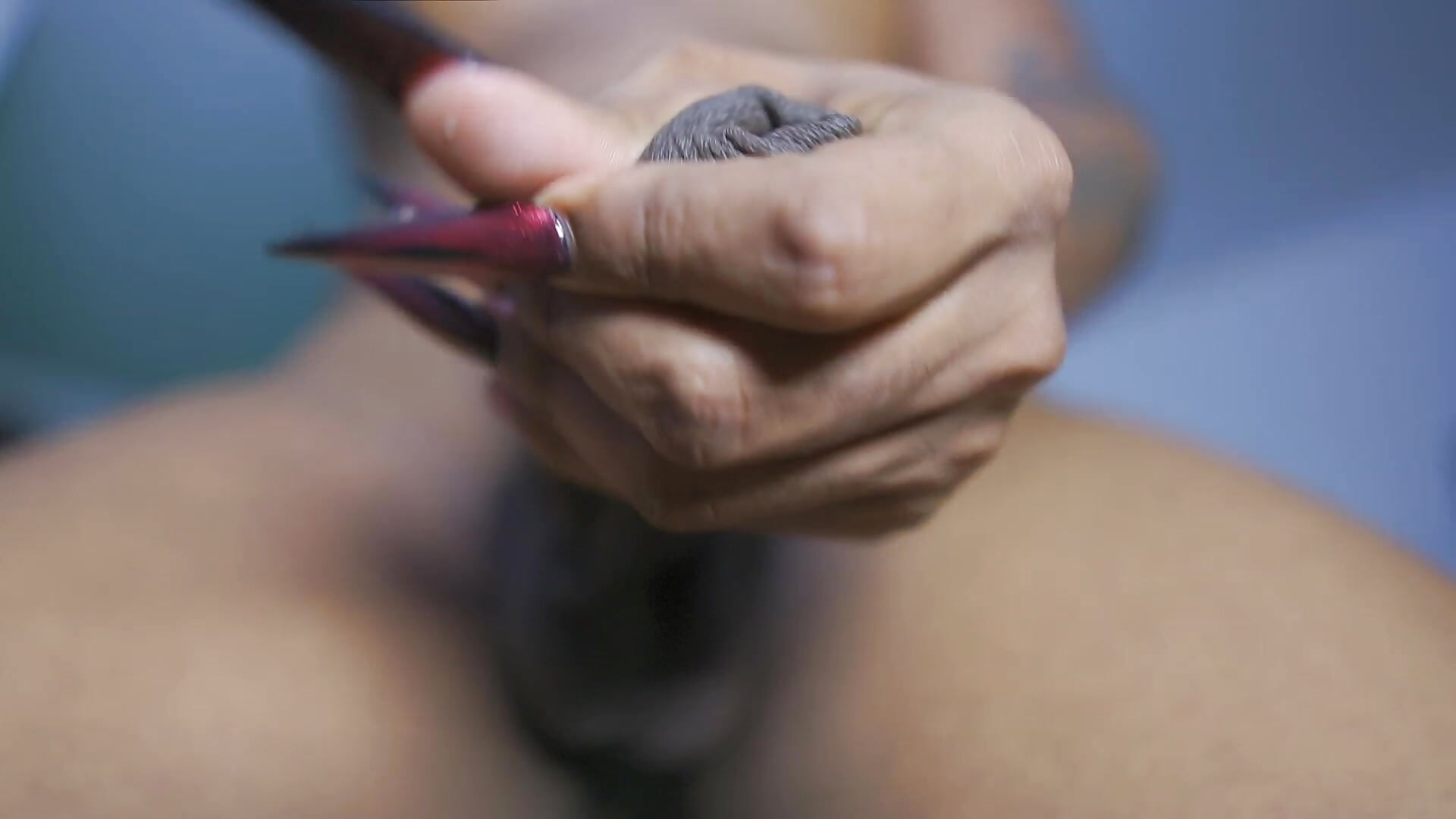 sniff my very dirty black cock - video by AmberRaus cam model