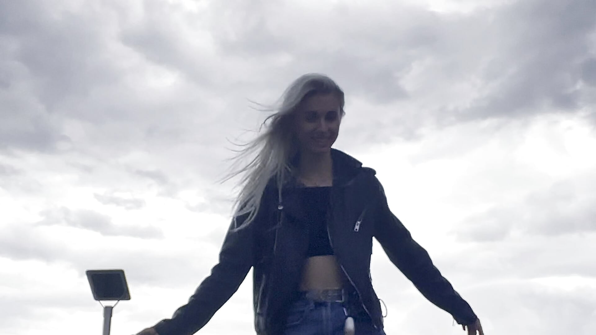 outside the house - video by EvaEllfe cam model