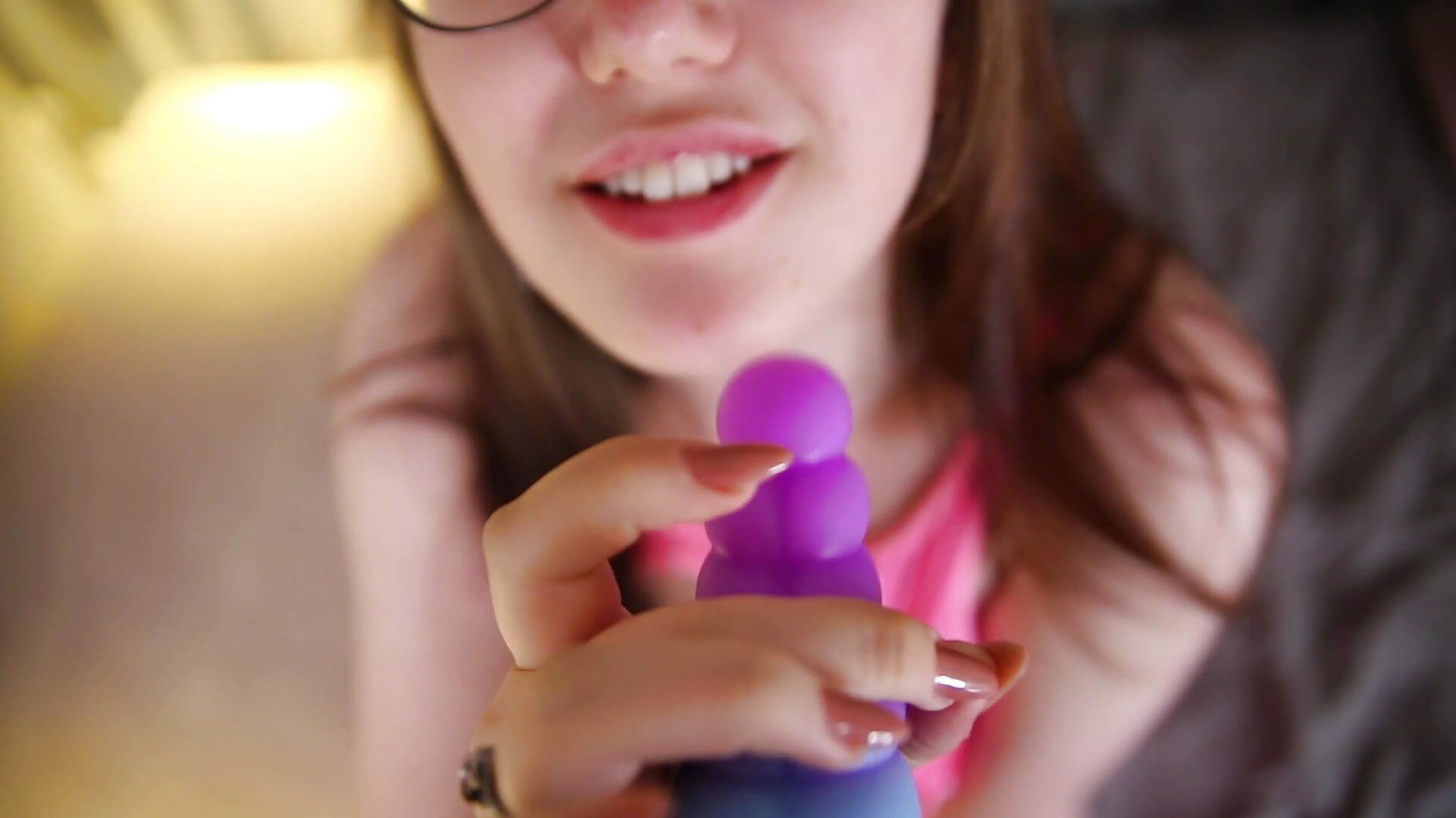 POV BLOWJOB WITH DILDO - video by Charmy_Gracy cam model