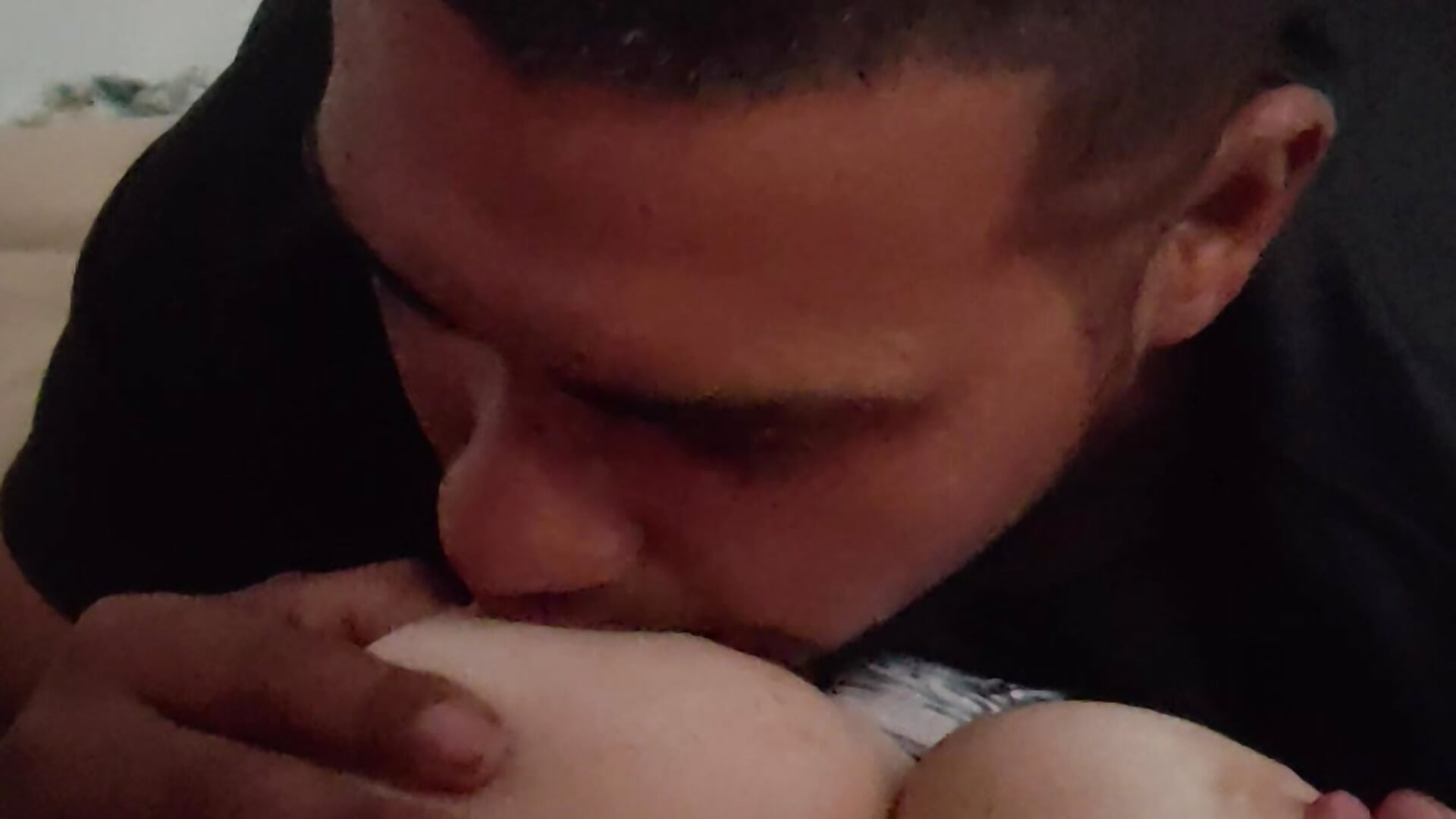 Gama sucking mommy's tittes..mmm yummy