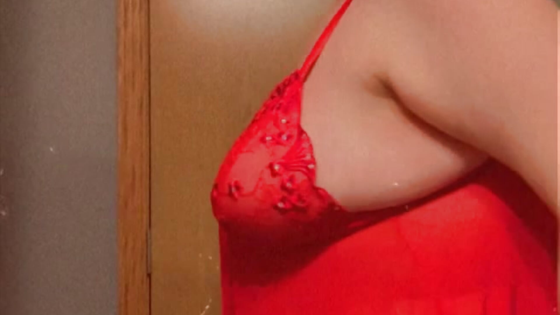Red dress