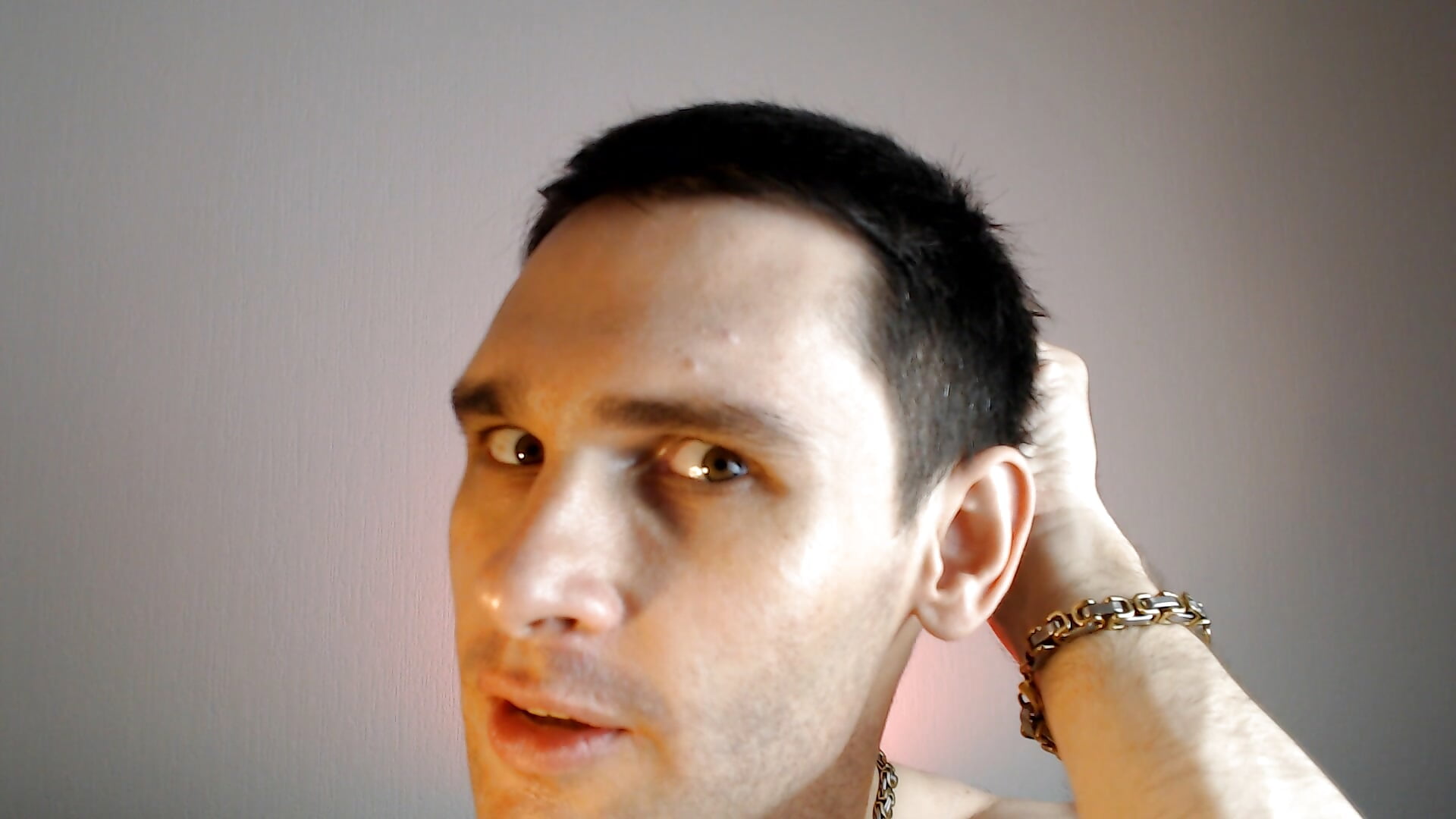 ⚡Pulling my hair with moan ASMR