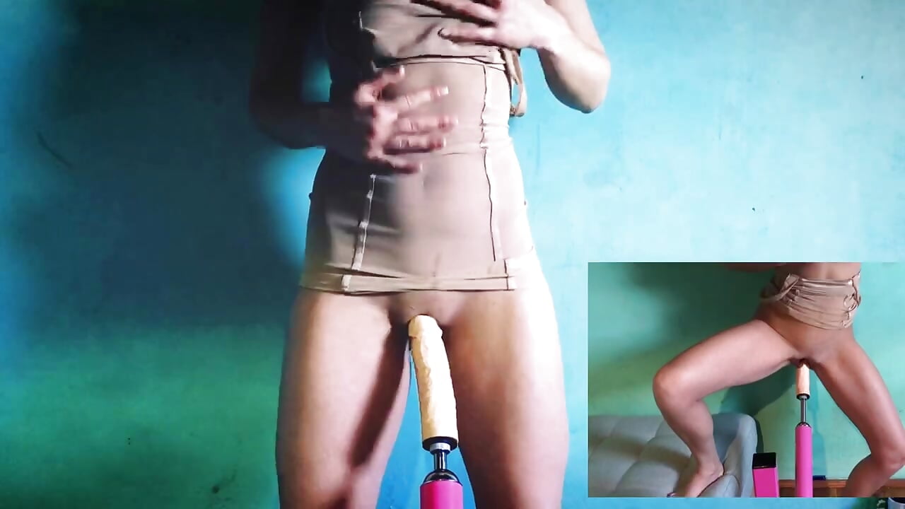 Sensual dancing and fucking with my machine - trailer -