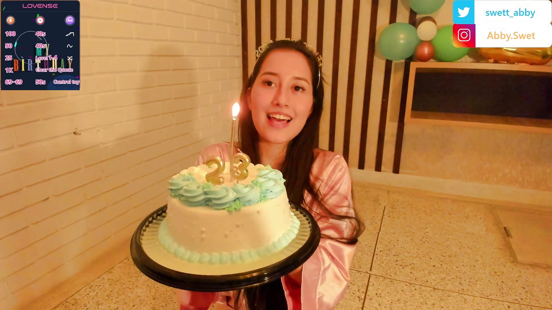 we sing birthday - Video von Abby_Sweet1_ Cam-Model