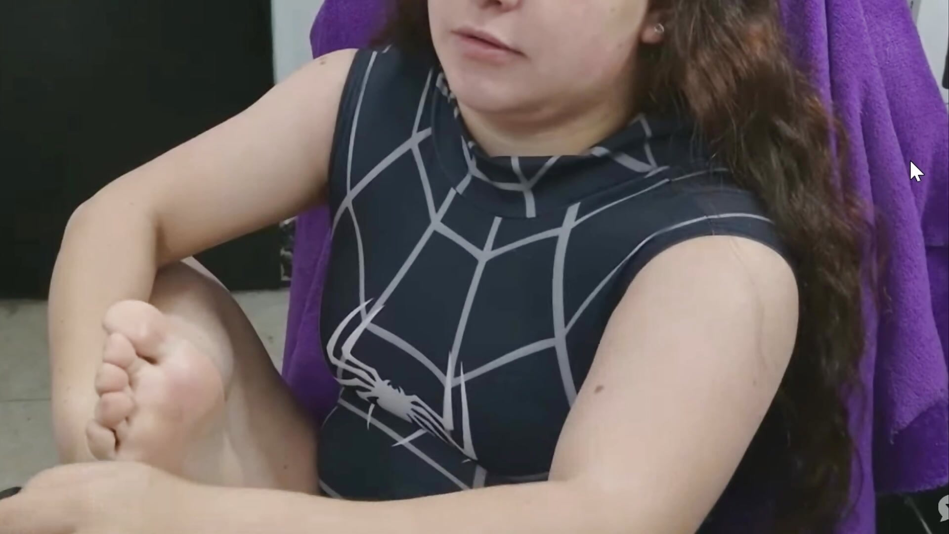 Ann   suck feet