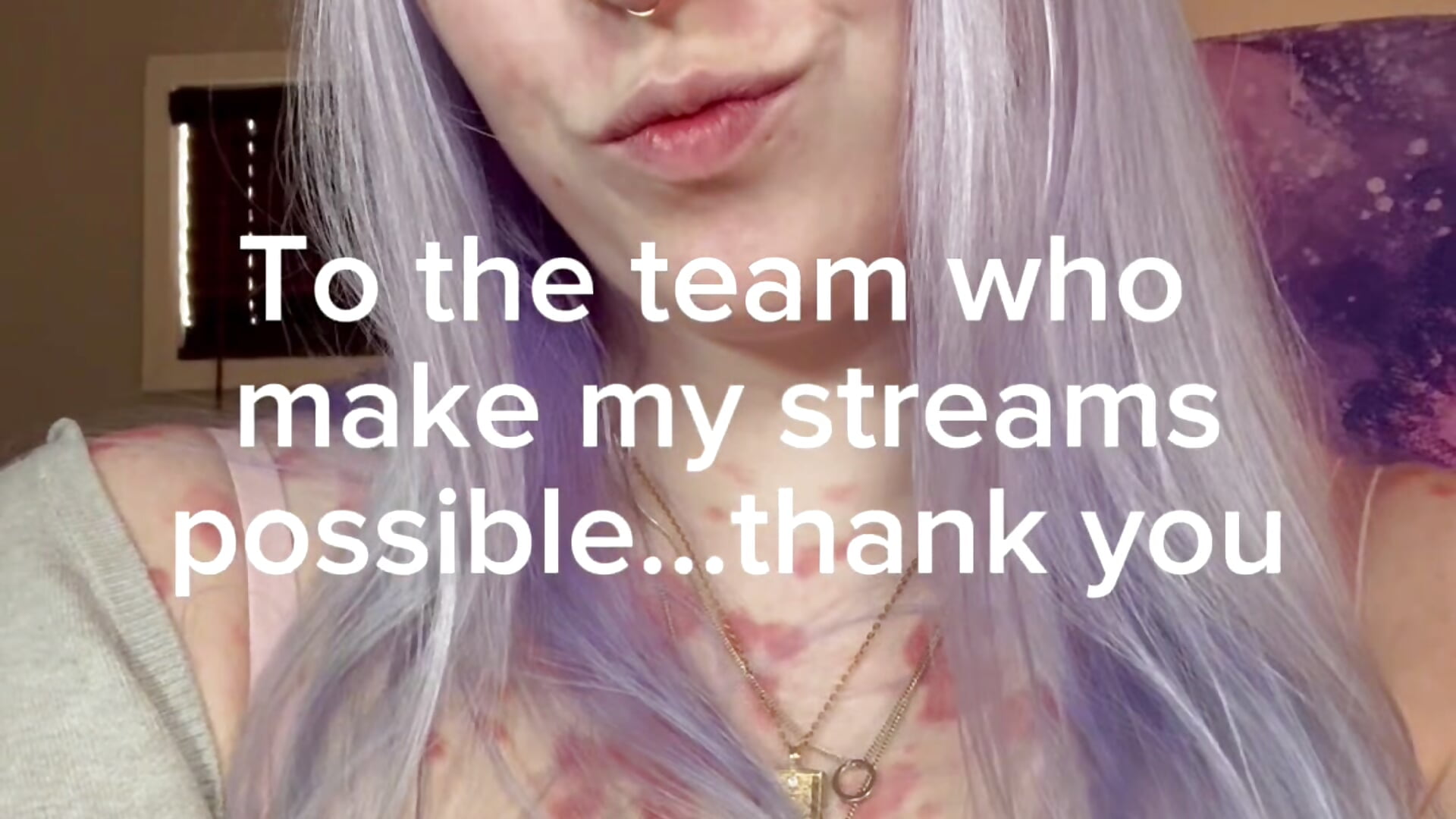 to my amazing team - THANK YOU - vídeo de la modelo de cam ursluttygf