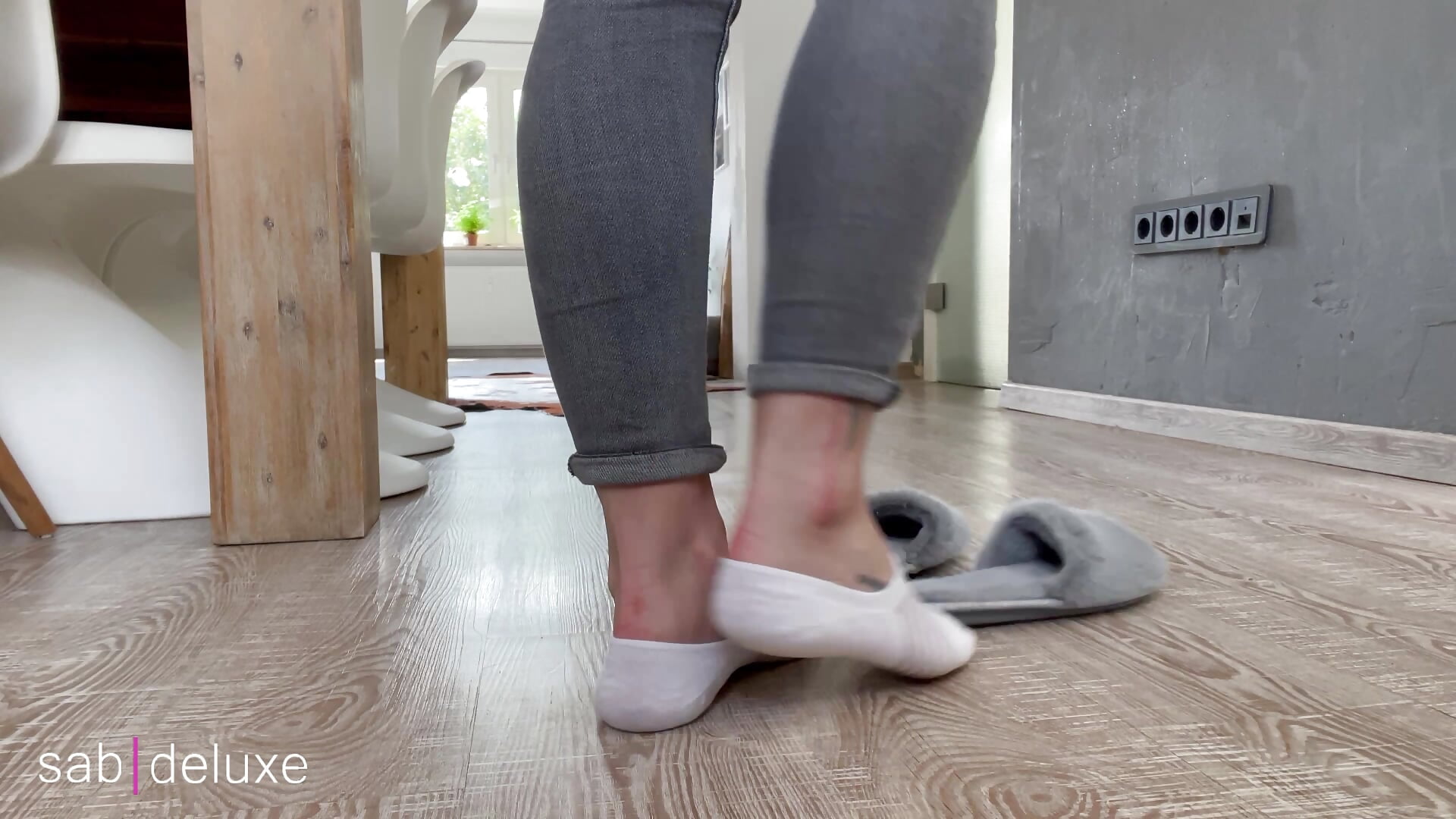 65. Socks with Slippers - video van Sabdeluxe cam-model