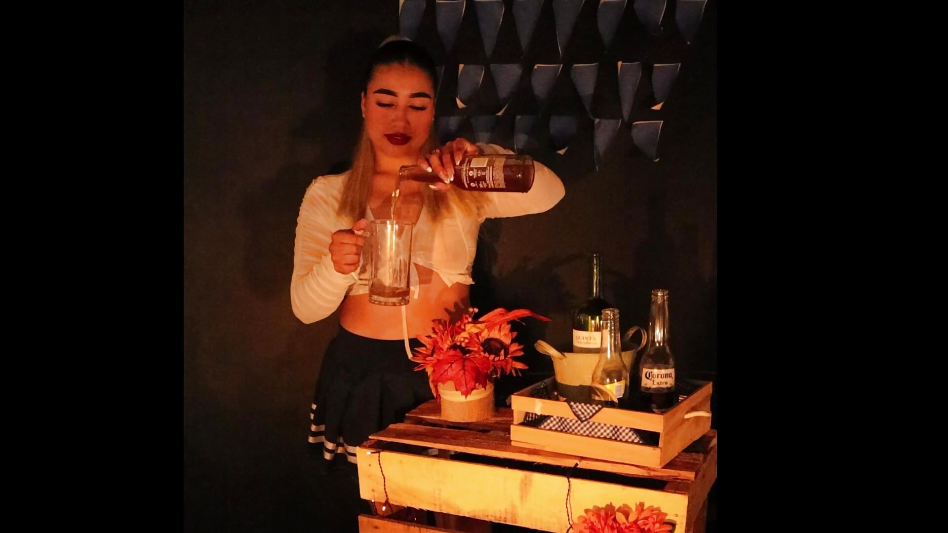 Oktoberfest time! come toast with me - video by leon_gaby cam model