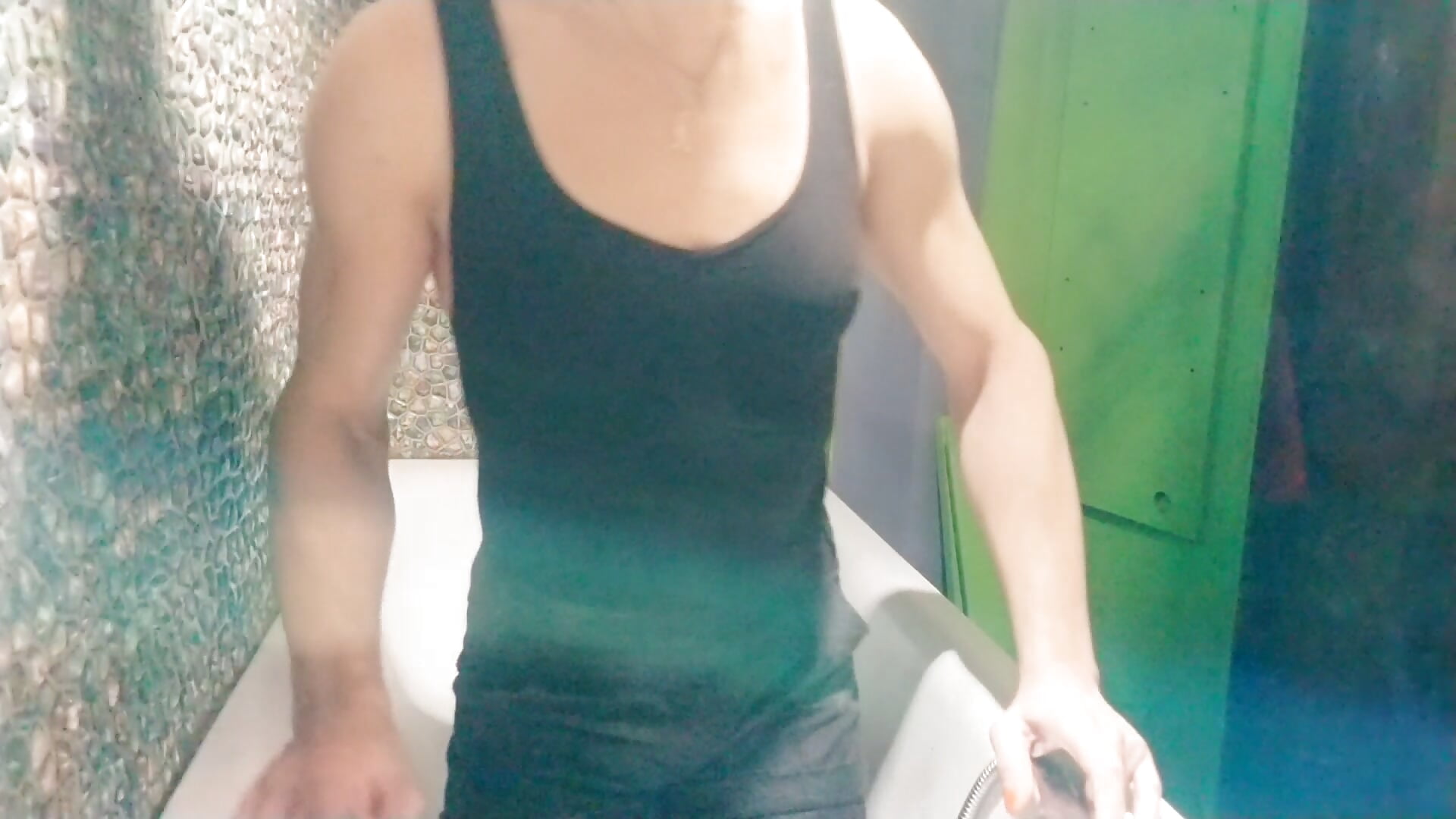 ...wetlook in the shower.. - video by Alexa_Cosmic cam model