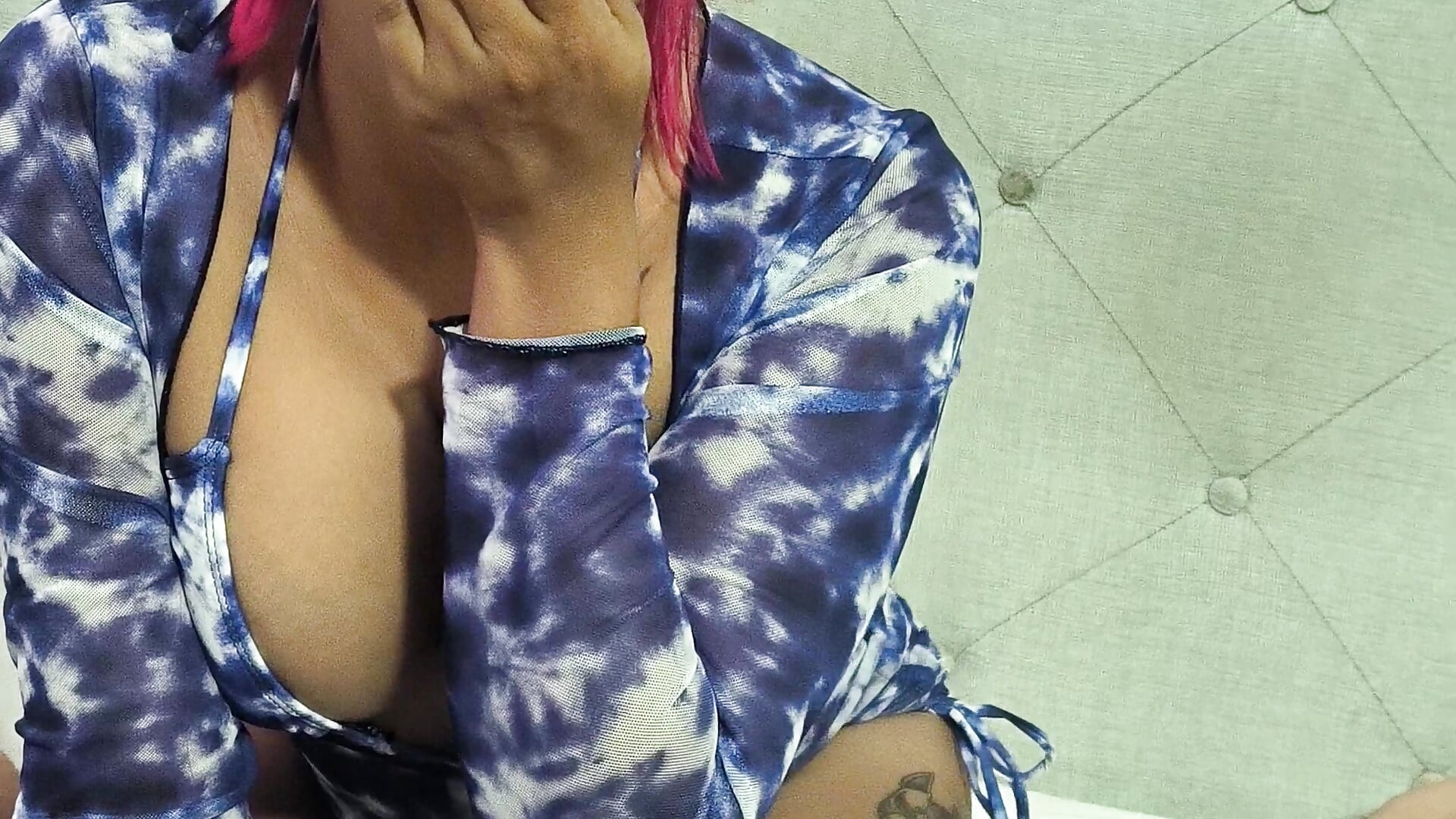 First blowjob with a real cock