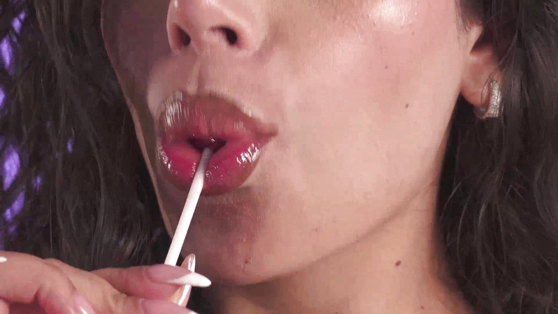 A delicious lollipop - vidéo du modèle de showcams KateSunder