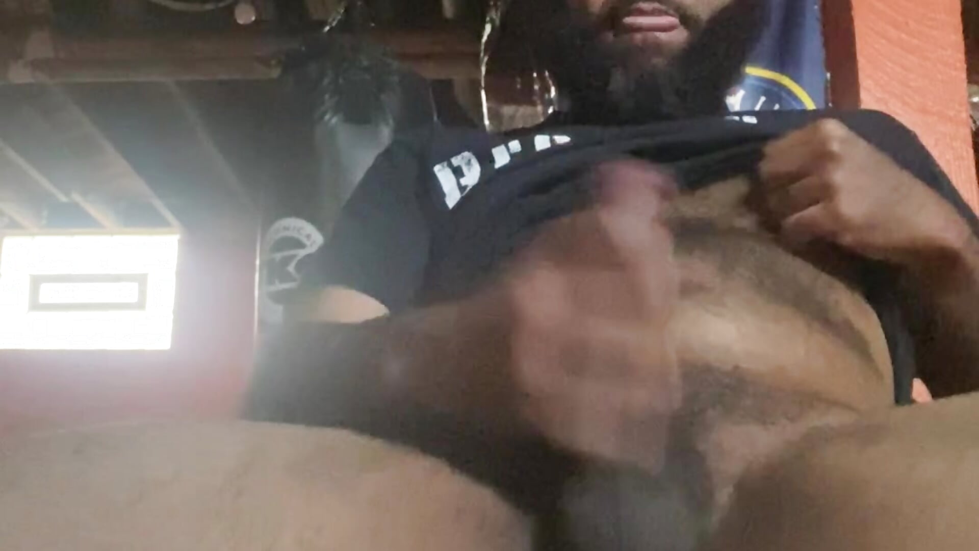Playing With My Bear Cock