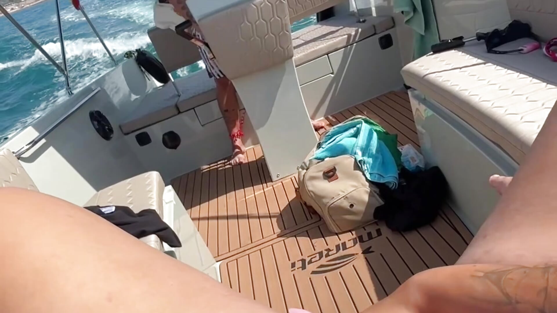 Masturbation on boat