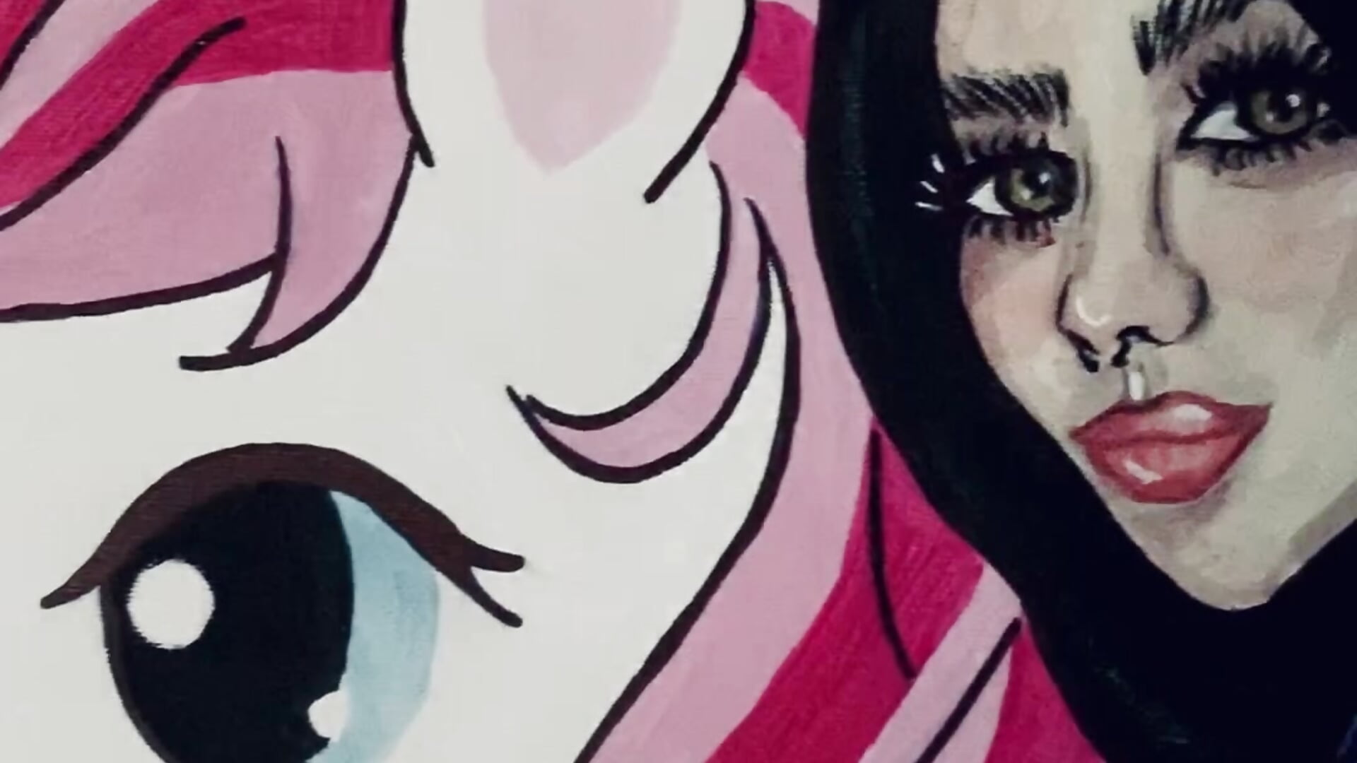 art – video modela na kameri Your_Nicolett