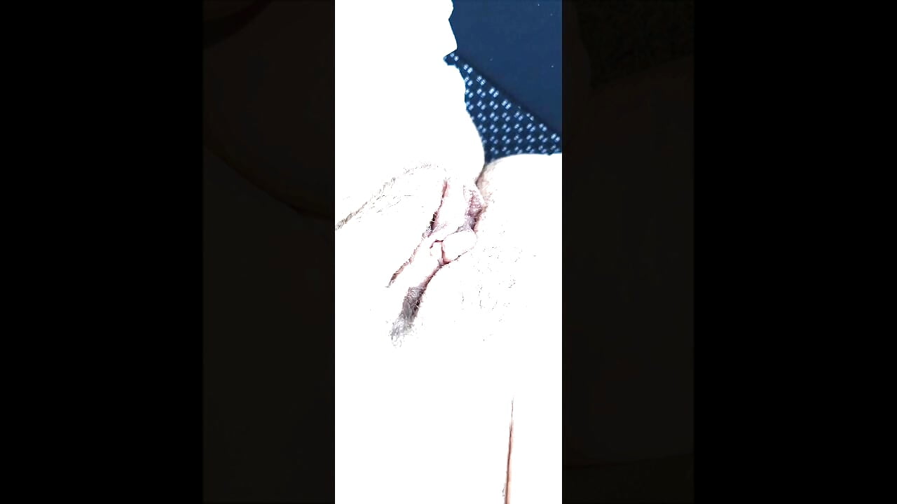 Finger pussy and fuck pussy from behind w dildo in nature