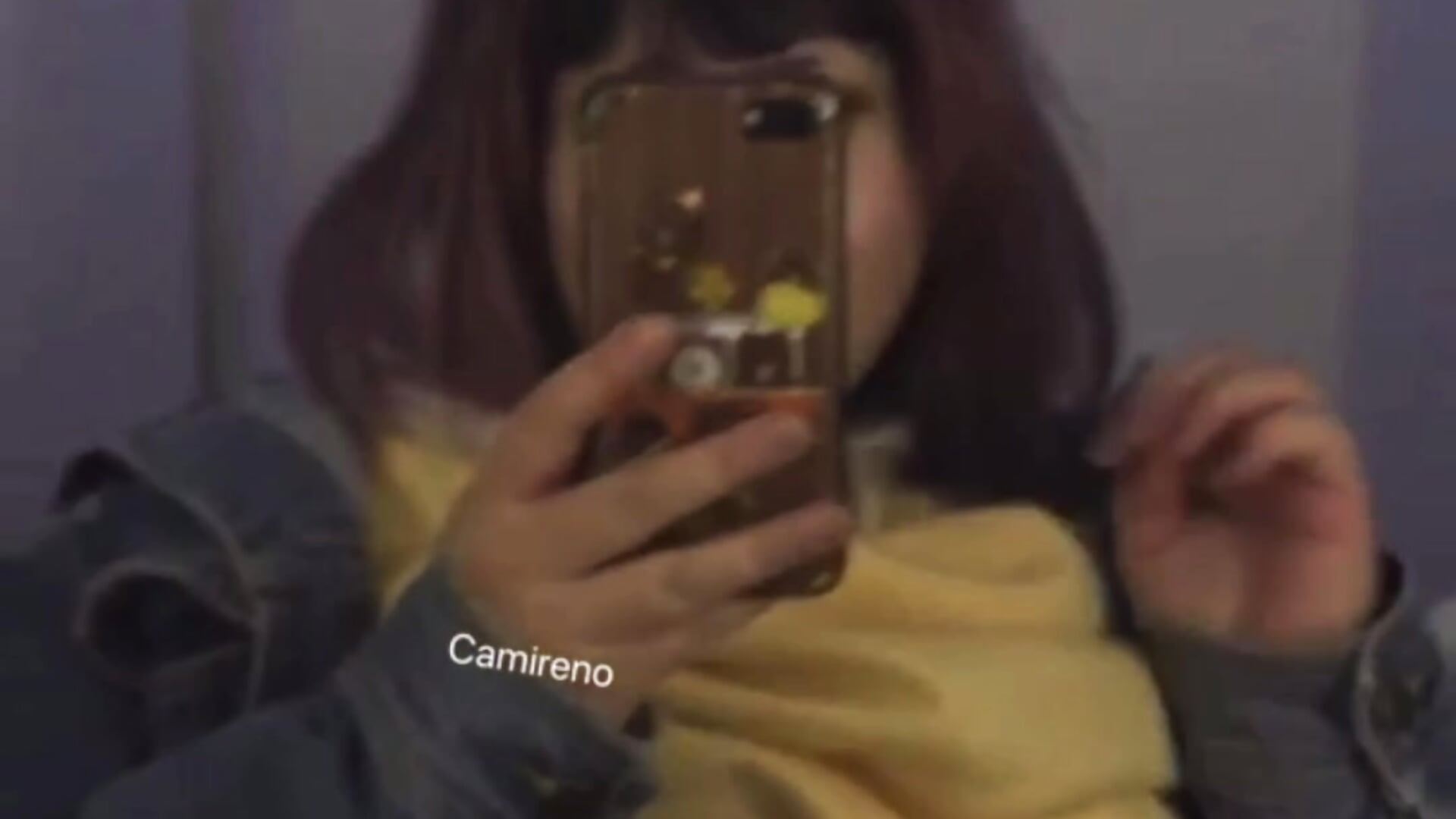 I show my boob in the airplane bathroom - video by Renooh cam model