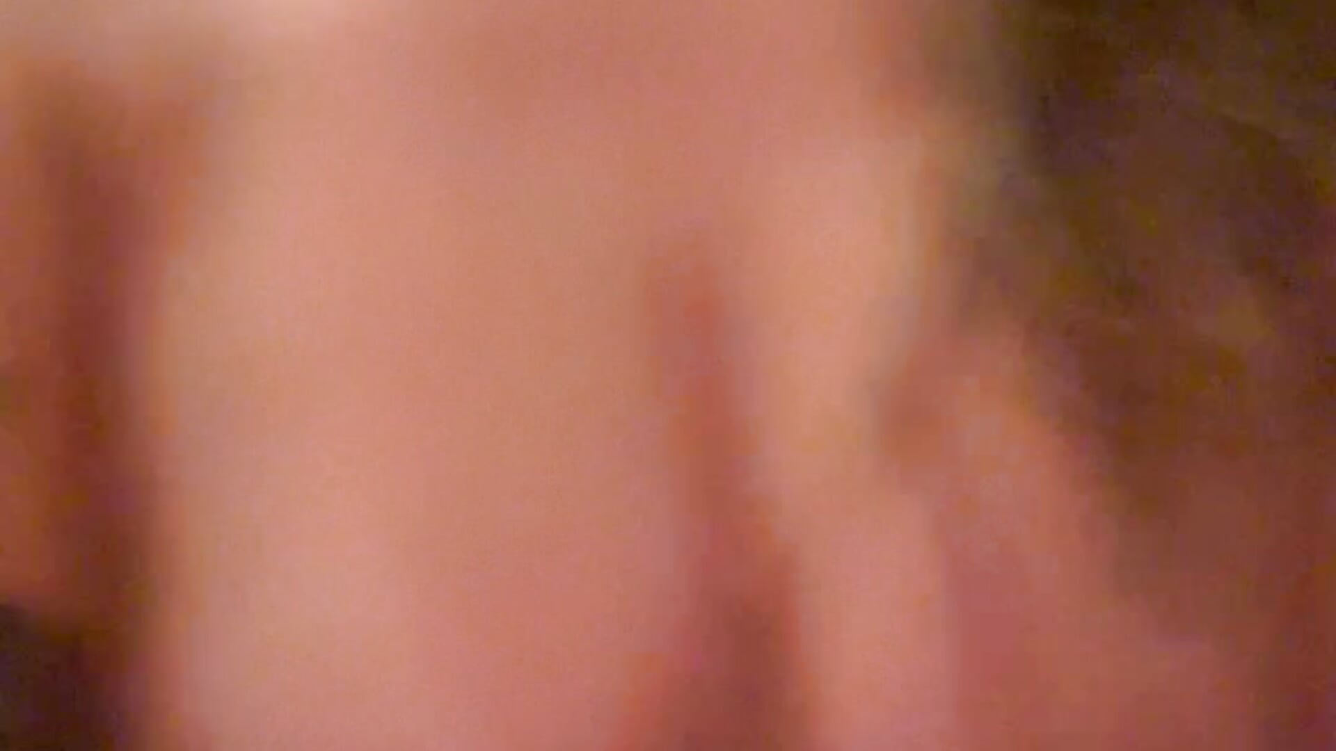 naked, dropping to knees, mouth open