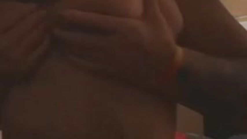 Licking these beautiful titties