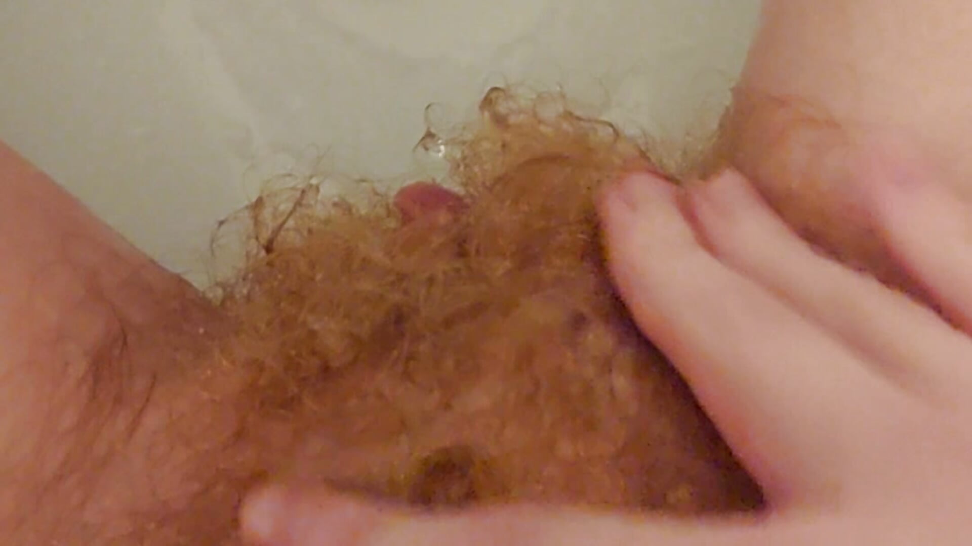 Washing my bush with soap