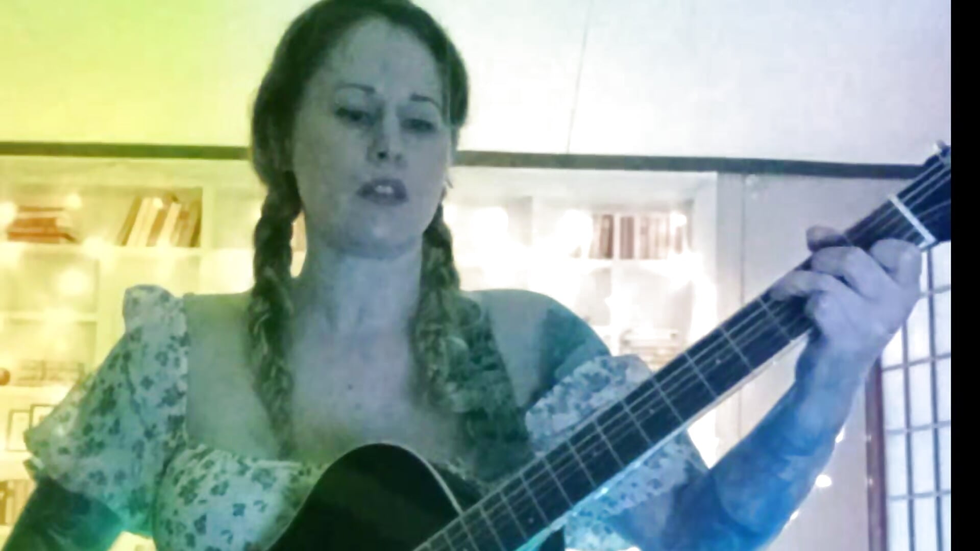 Playing music tattoos - video by bigboobfun1 cam model