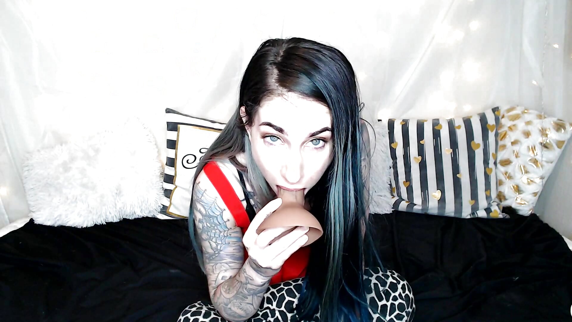 Taking my anal virginity - role play - video by sheenarose cam model
