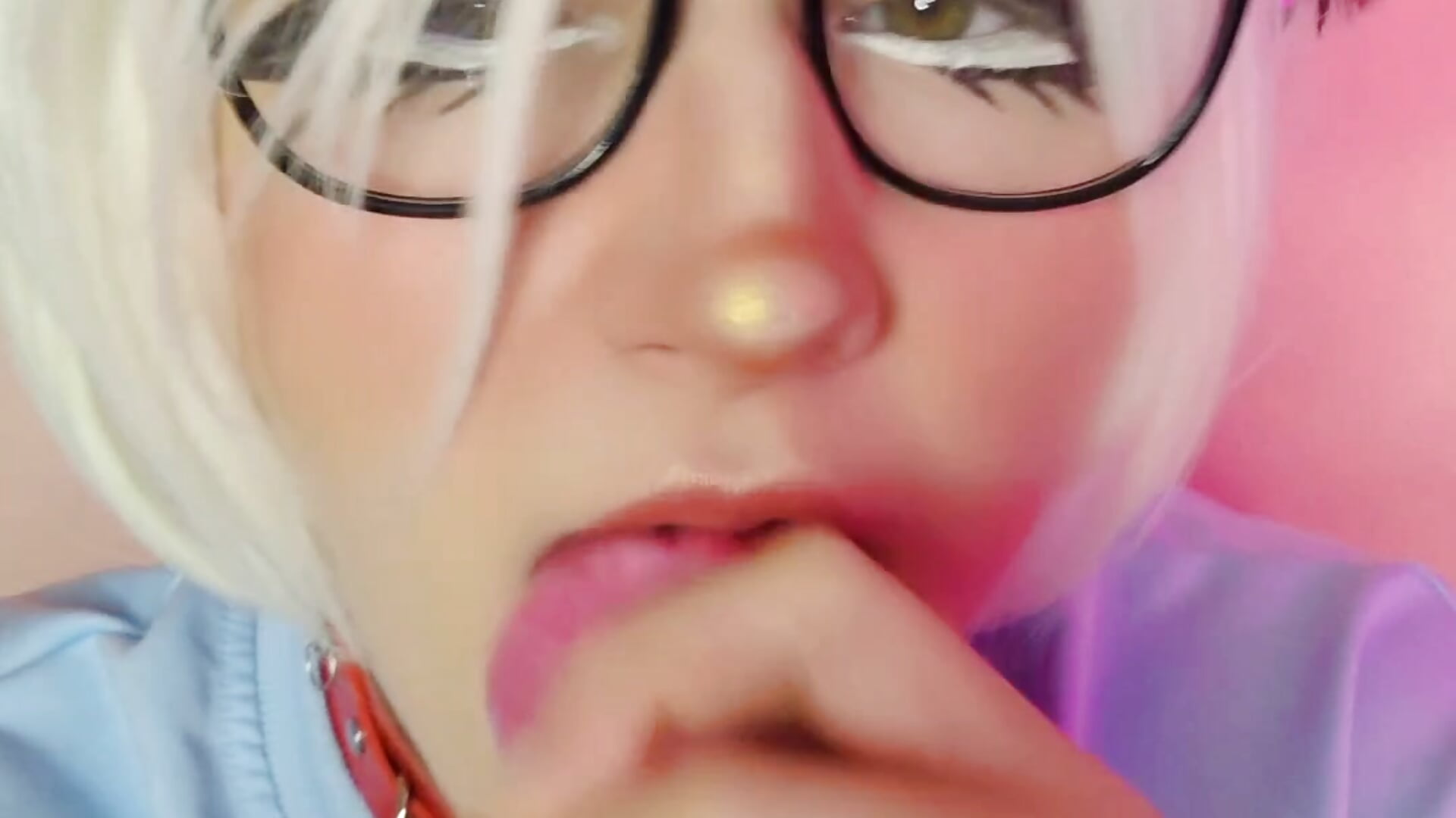 ASMR Throatfuck with my BIGGEST TOY - kitty_alika 캠 모델의 동영상