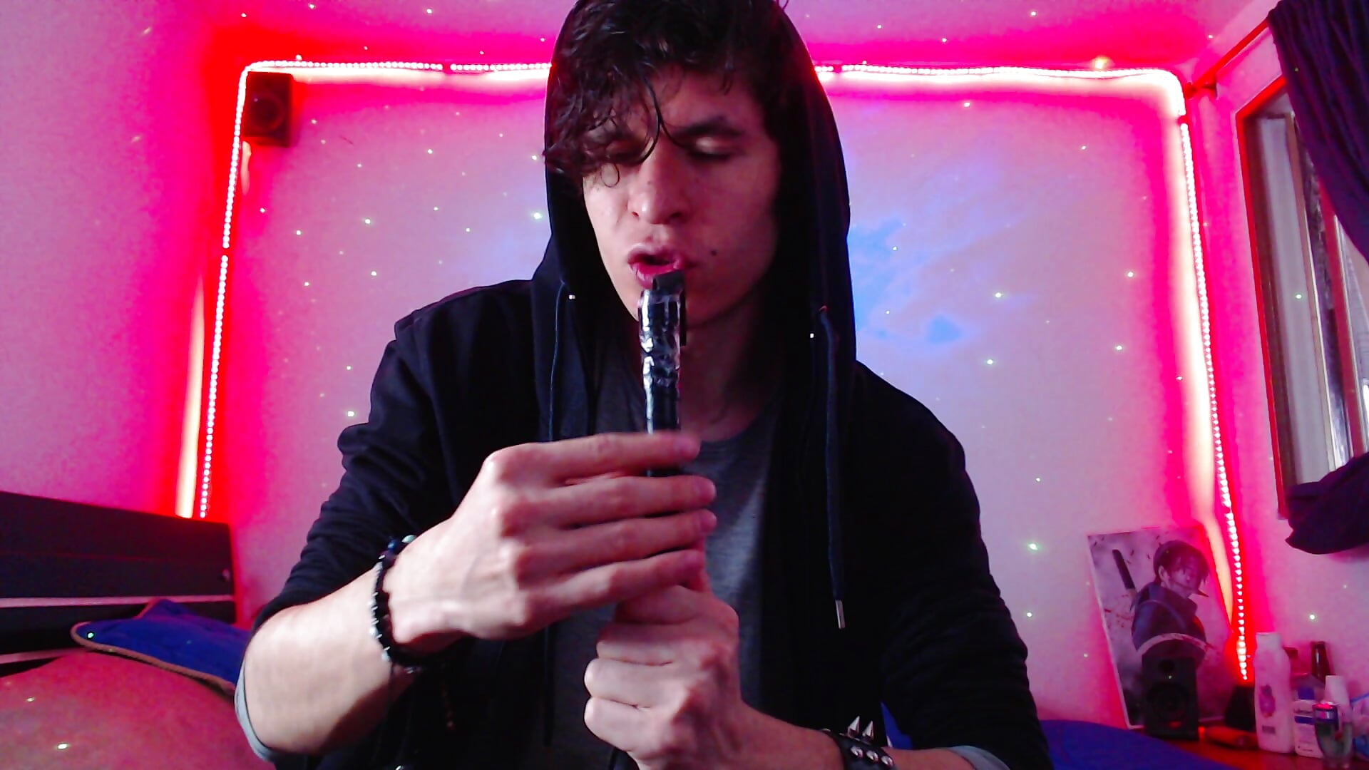 Jerk off intruction! Little session - video by Headhunterdz cam model