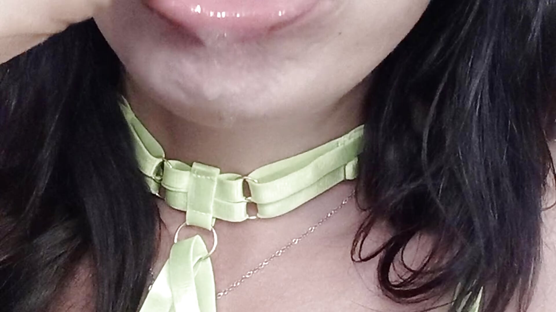 Fuck my ass watch it drip +sloppy bj - فيديو من annablisss موديل الكام