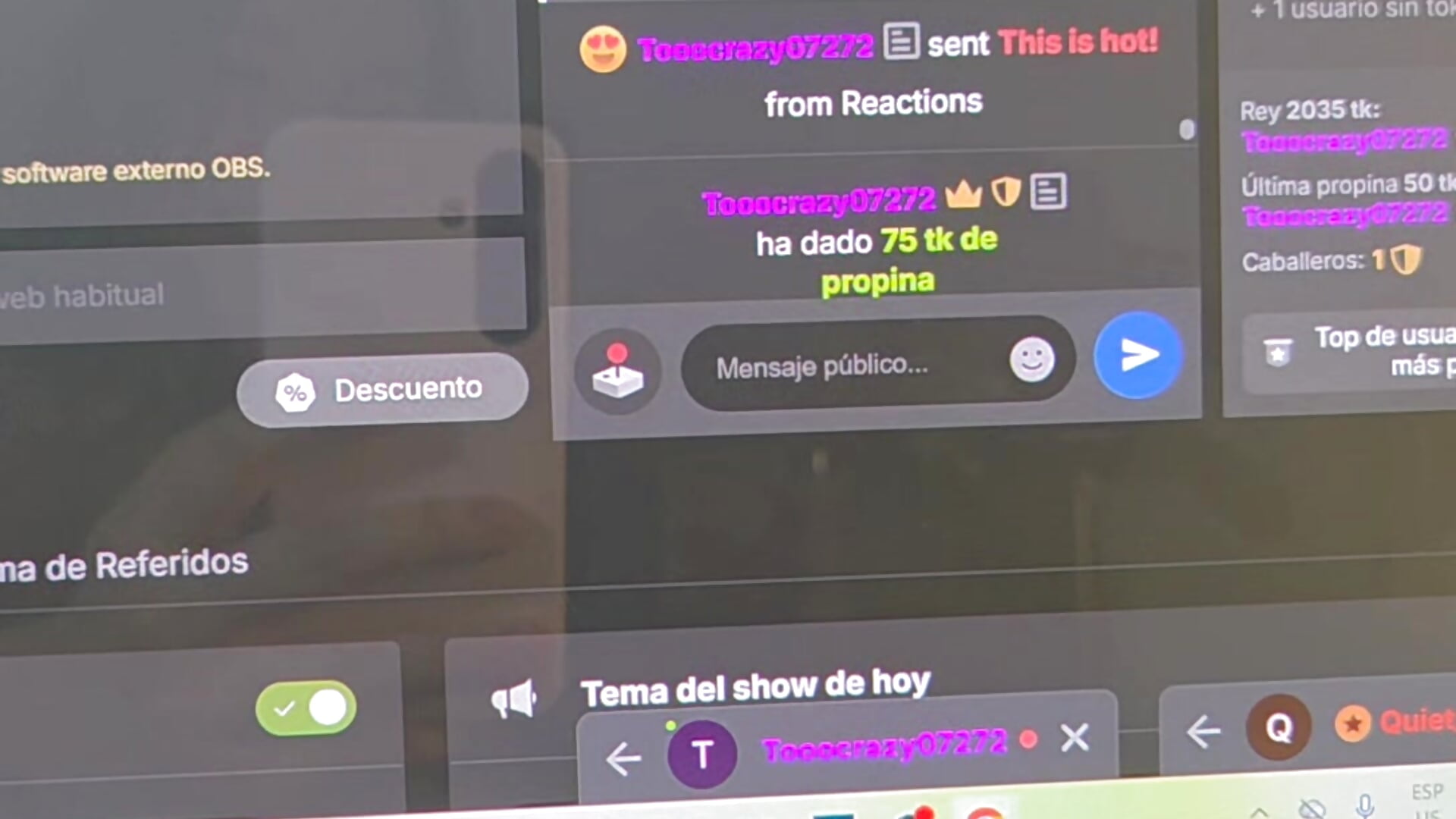 My Angel!!!!! Tyyy for be here love you!!! - video by isabella_rossse cam model