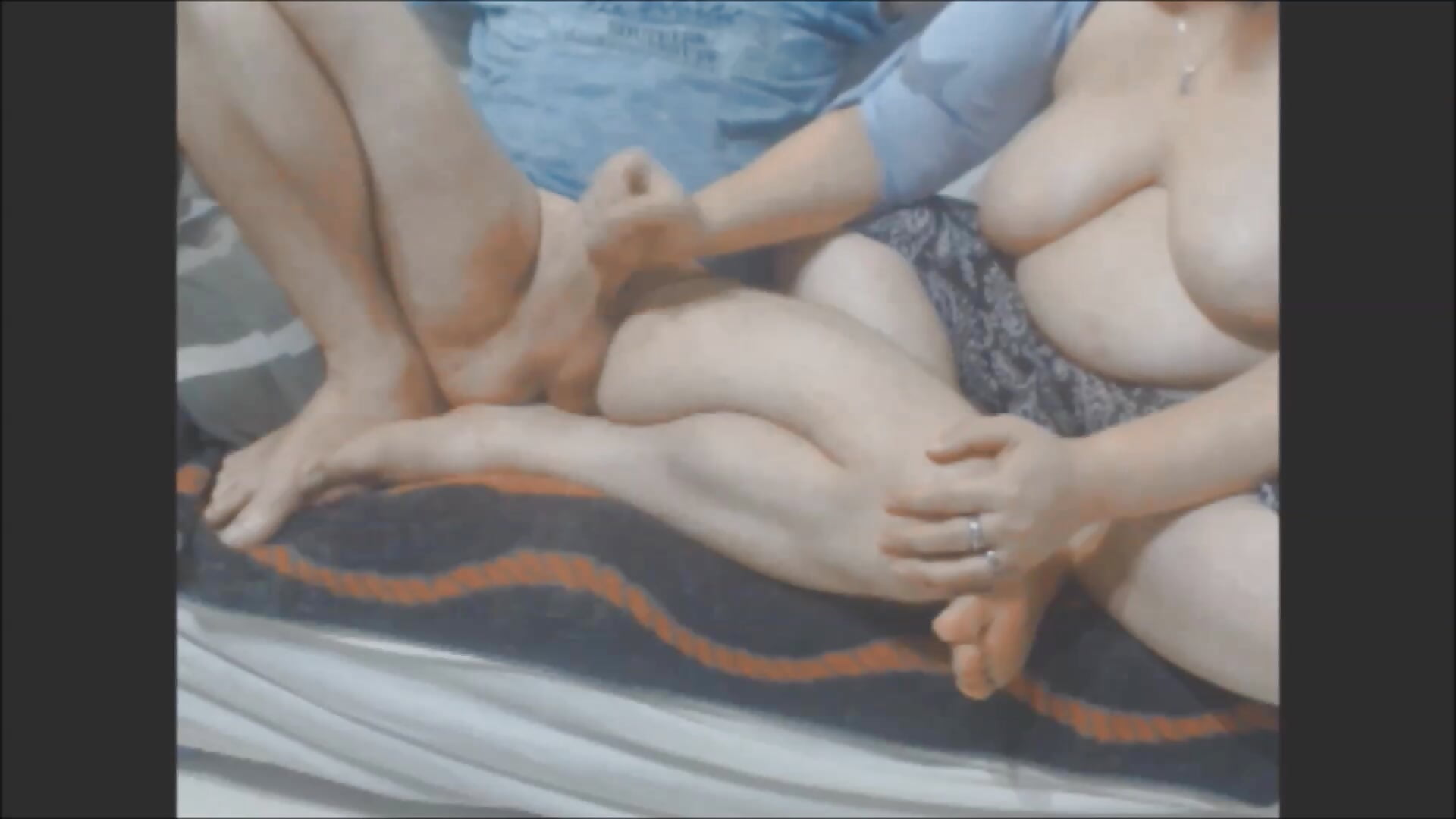 Sven abgewixt - video by HotBiPaar cam model