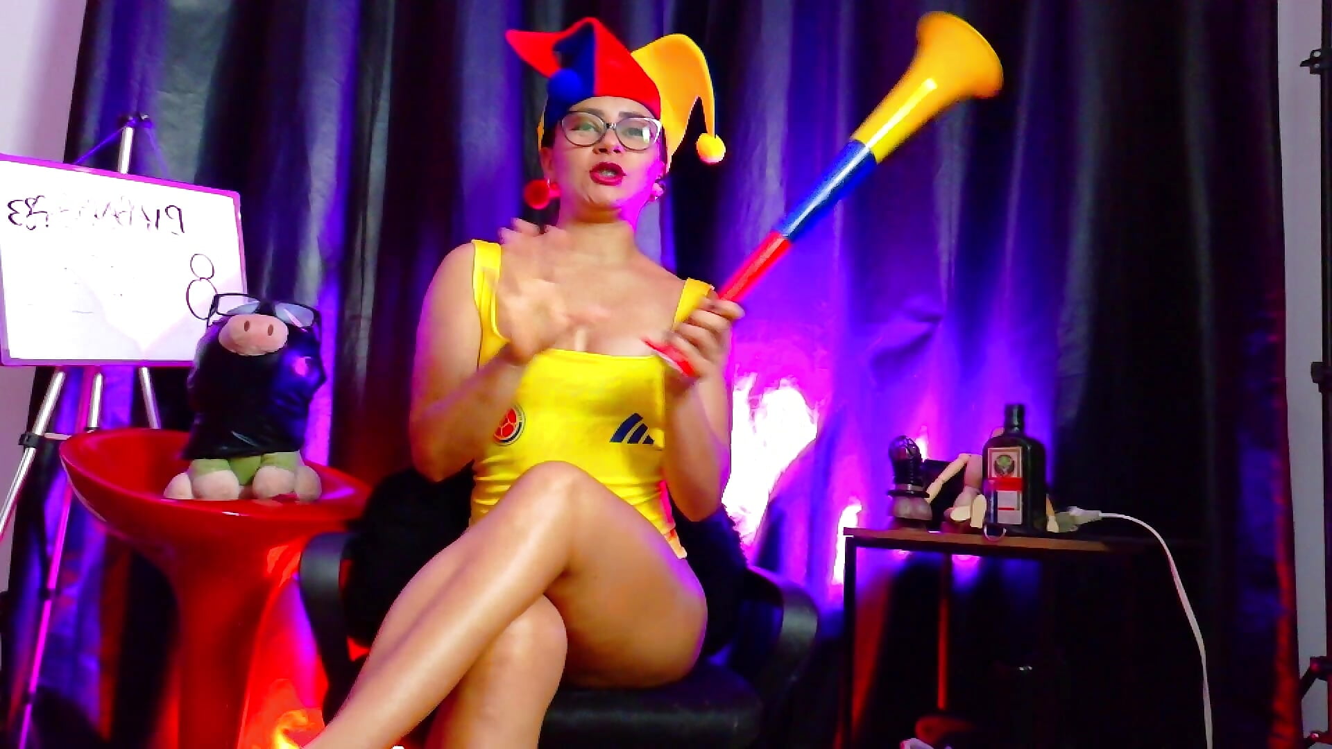 Colombian soccer fever will give a good spectacle 🇨🇴⚽🔥 - MistressSlut1 캠 모델의 동영상