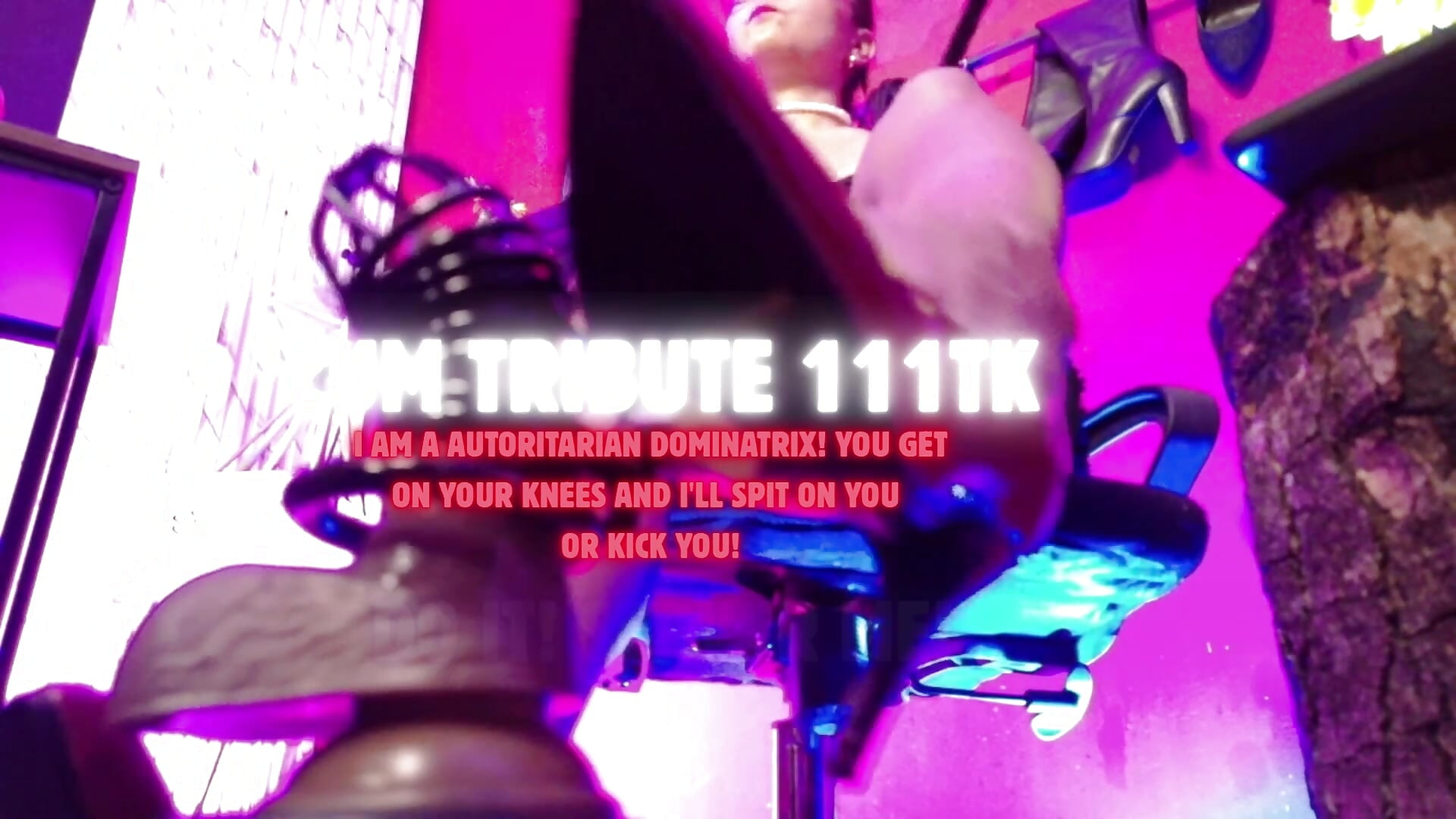 😈👠 “Your punishment is simple: show that shame and accept that your Queen will never take you seri - video by MistressSlut1 cam model