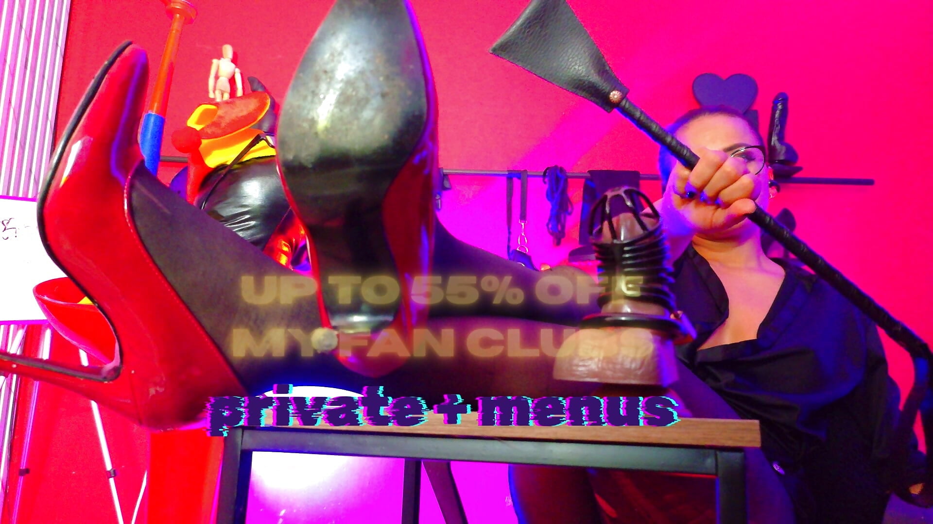 50% off on privates + menus be my stupid guys i want to fuck your holes with my big black cock strap - MistressSlut1 캠 모델의 동영상