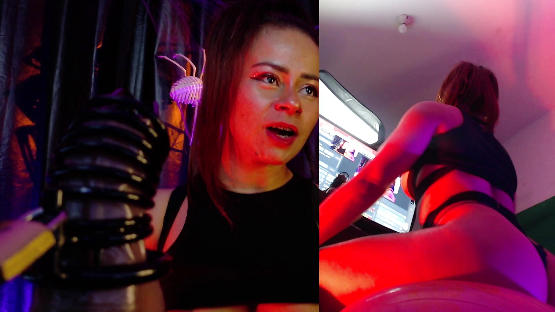 COME TO THE ROOM, BASTARD, I'LL SIT ON YOUR FACE - MistressSlut1 캠 모델의 동영상